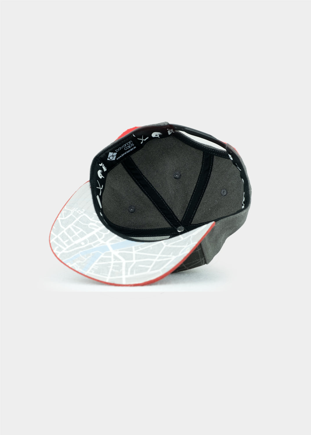 Cap "EV Landshut" - LA dunkelgrau (Snapback)