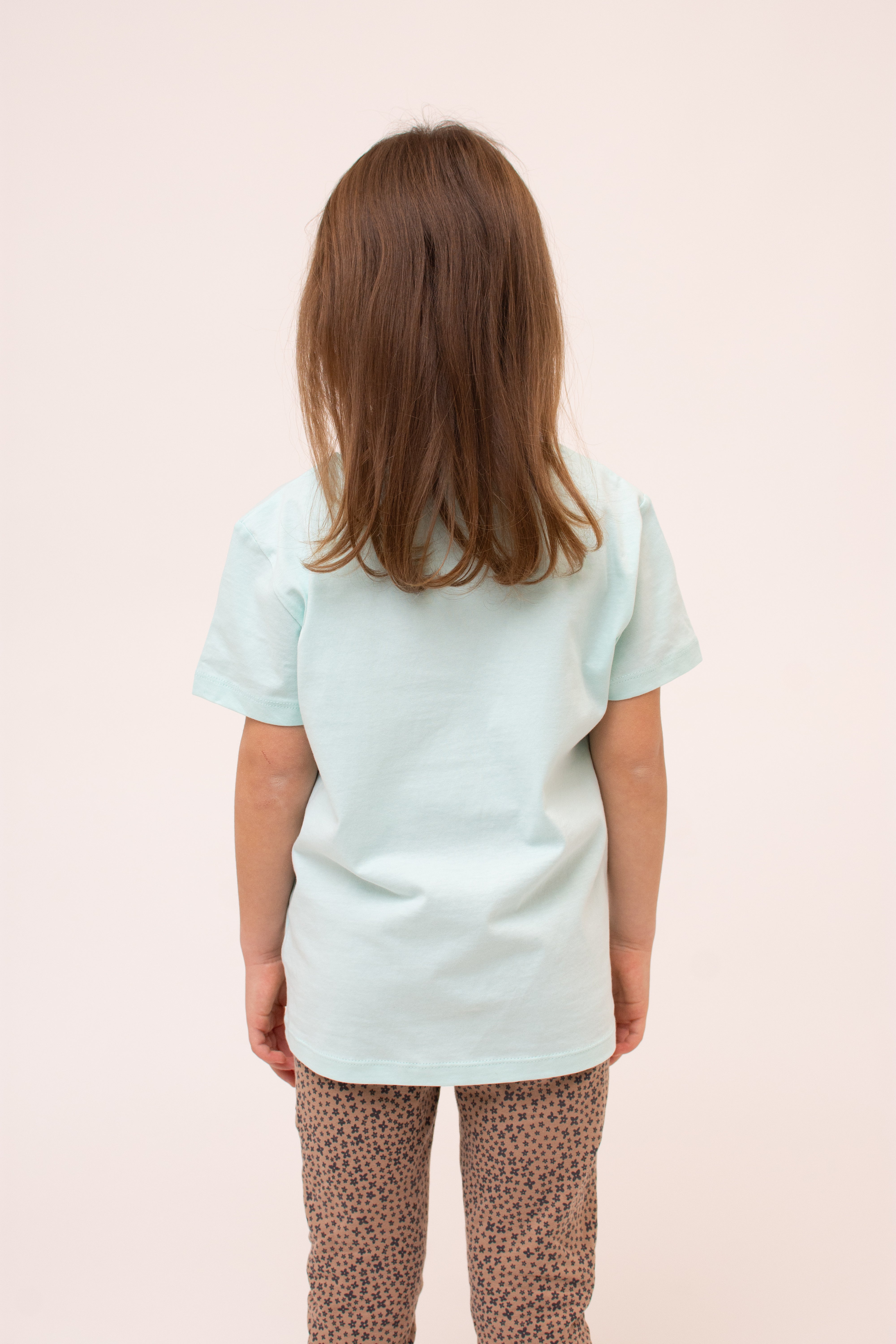 T-Shirt "Schlumpfines Schwammerlsofa" - hell-türkis (Kinder)