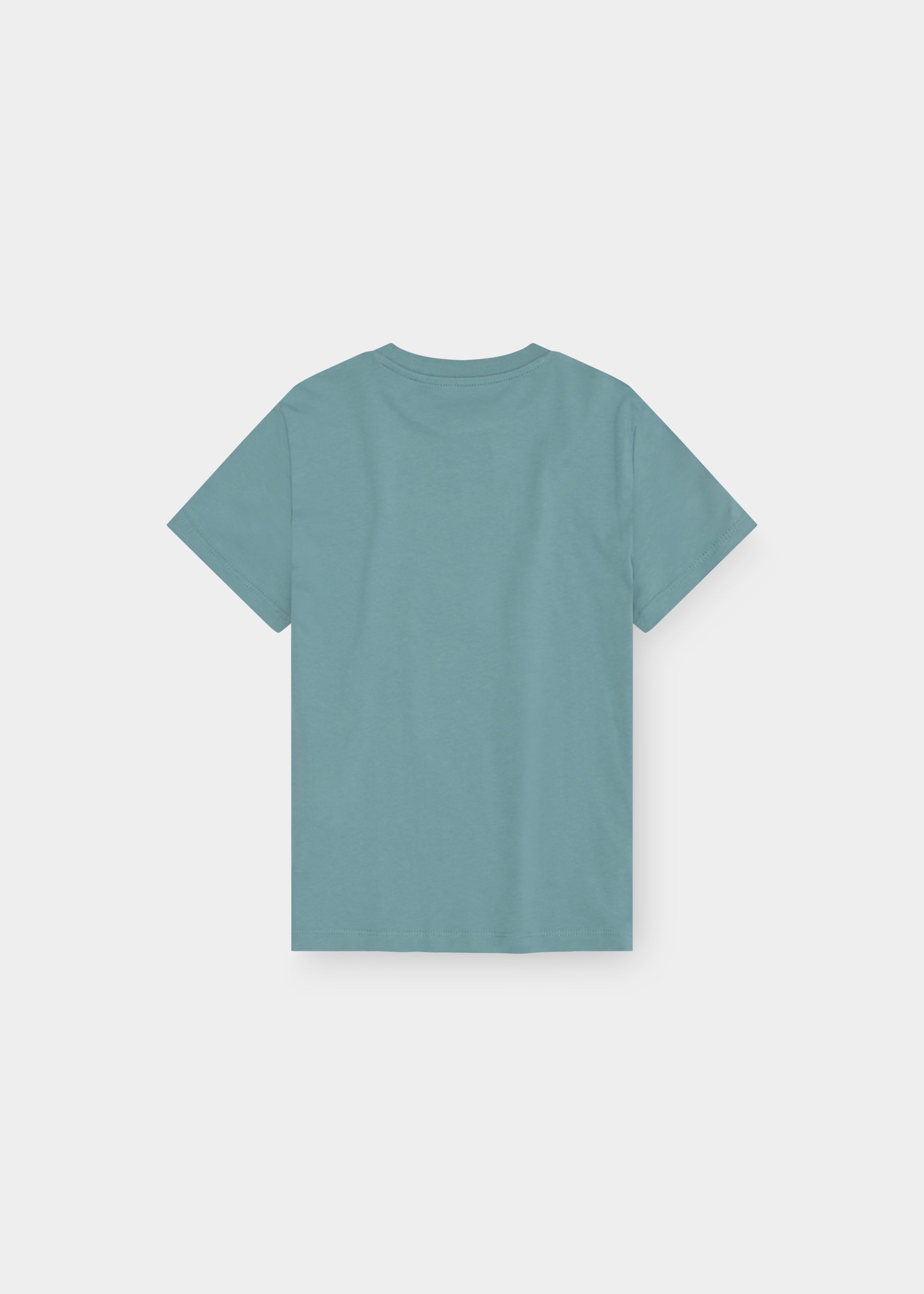 T-Shirt "Schlümpfe: Schwammerlschirm" - blaugrün (Kinder)