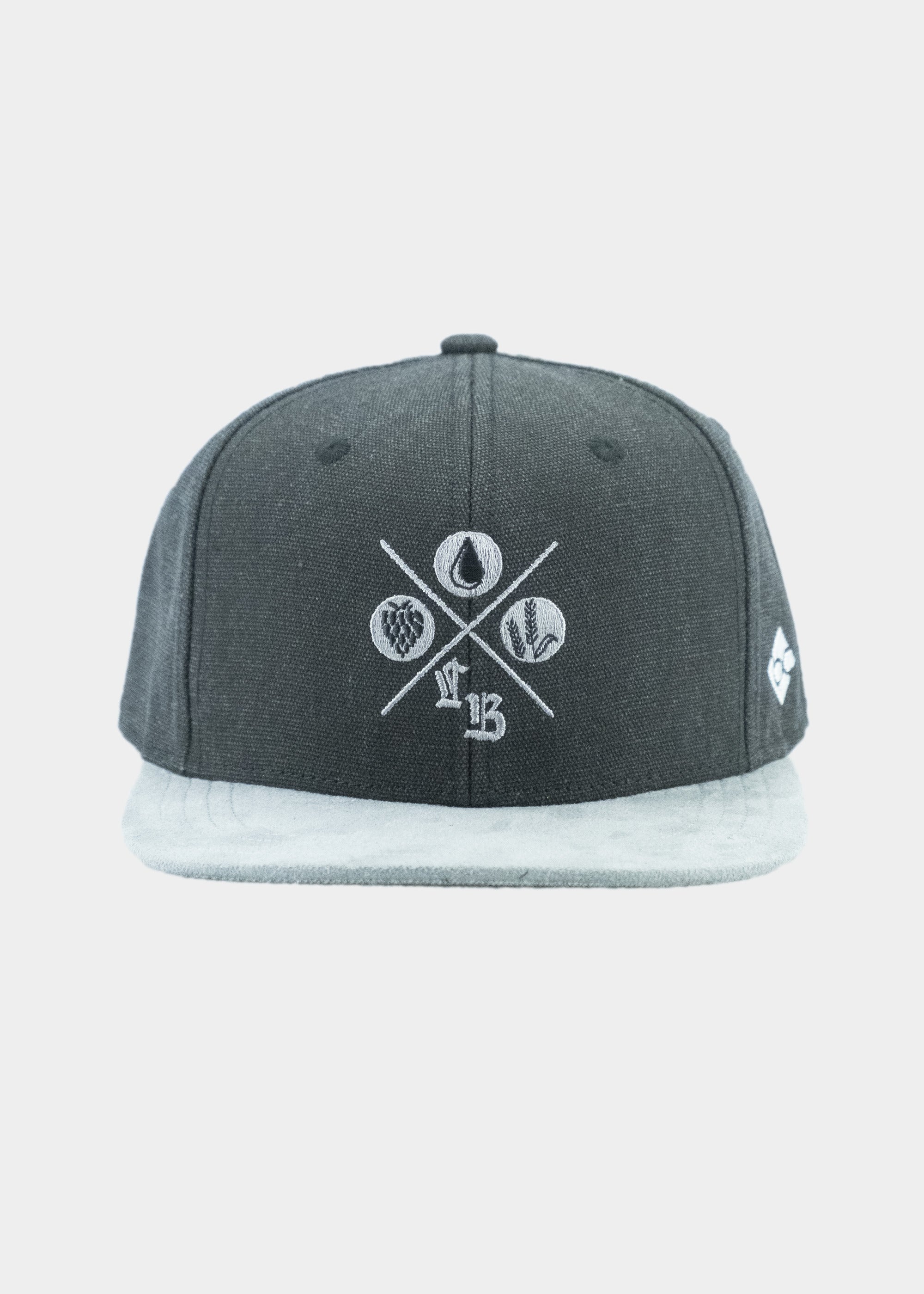 Cap "Brauerei Loscher" - schwarz (Snapback)