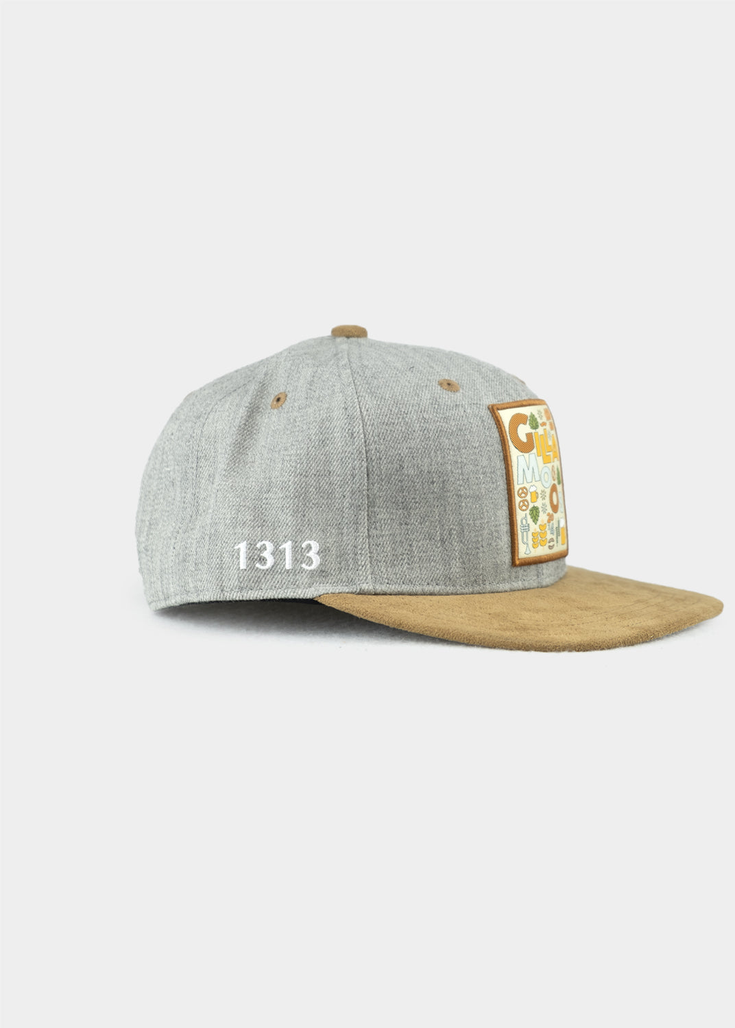Cap "Gillamoos" - hellgrau (Snapback)