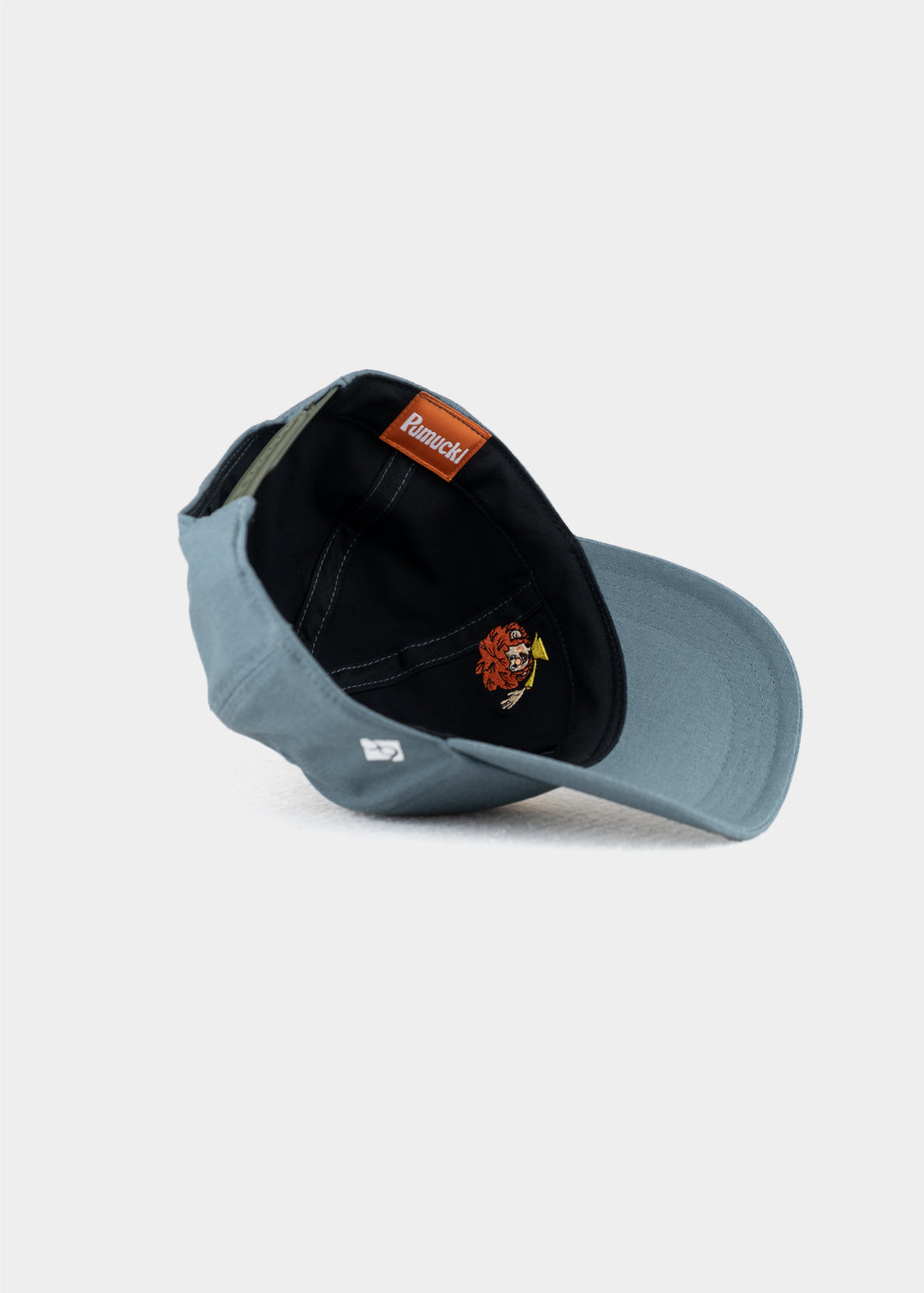 Cap "Pumuckl tanzt" - graublau (Kinder)