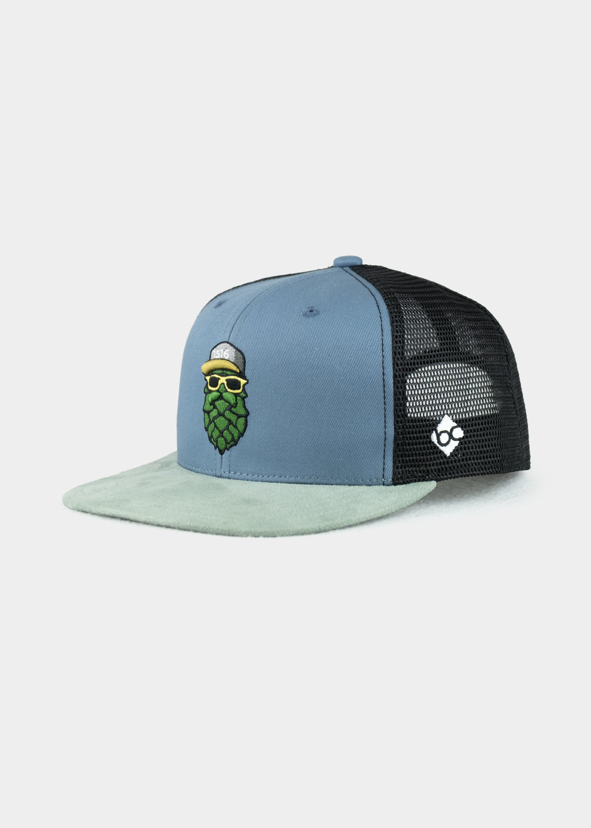 Cap "Hopfinator" - graublau (Snapback)
