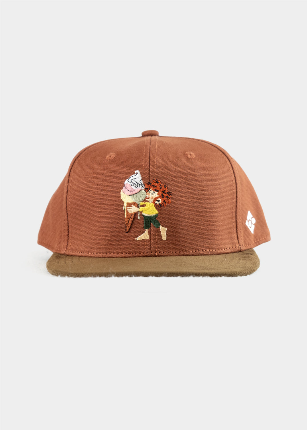 Cap "Pumuckl Schleckeis" - rostrot (Snapback)