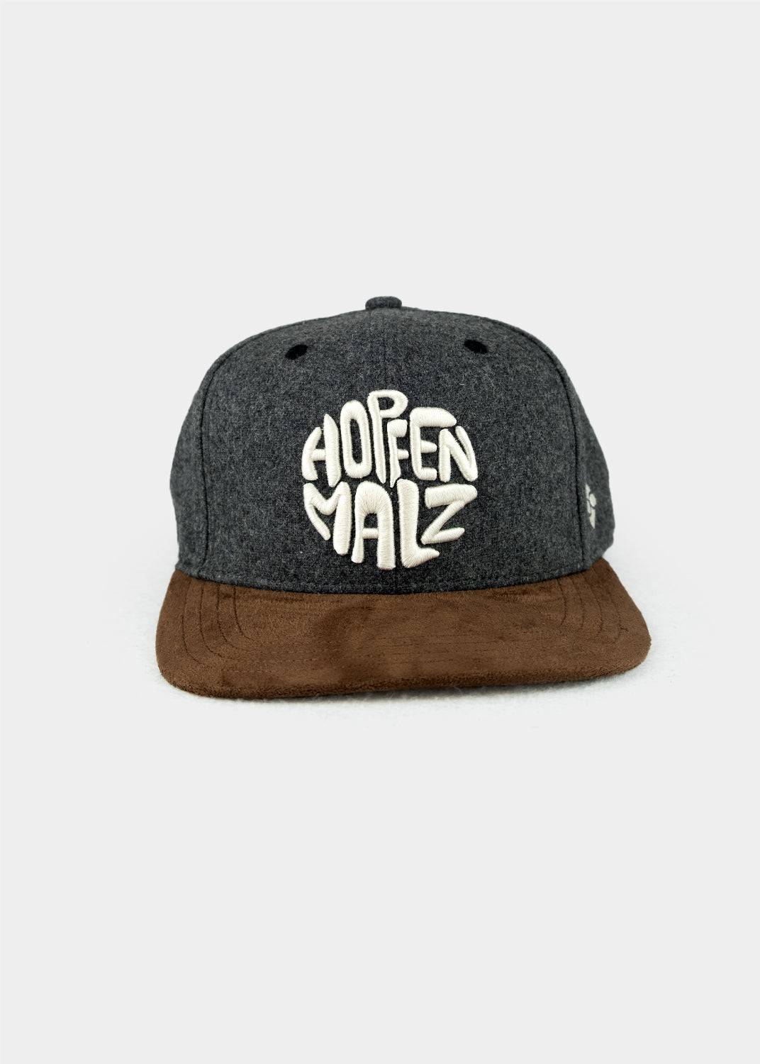 Cap "Hopfen&Malz" - dunkelgrau (Snapback)
