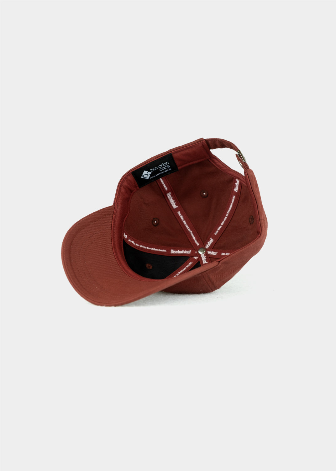 Cap "Bischofshof" - dunkelrot (Dadhat)