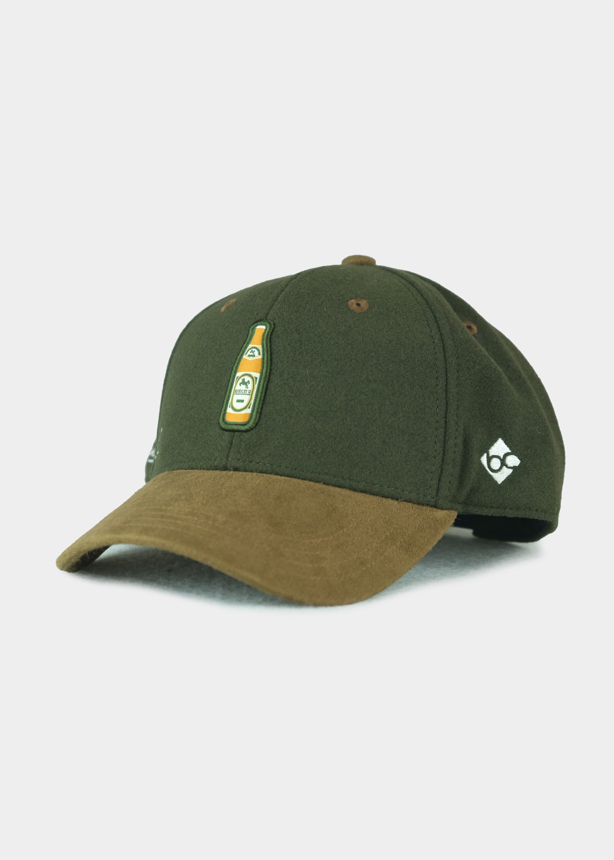 Cap "Riegele" - dunkelgrün (Curved)