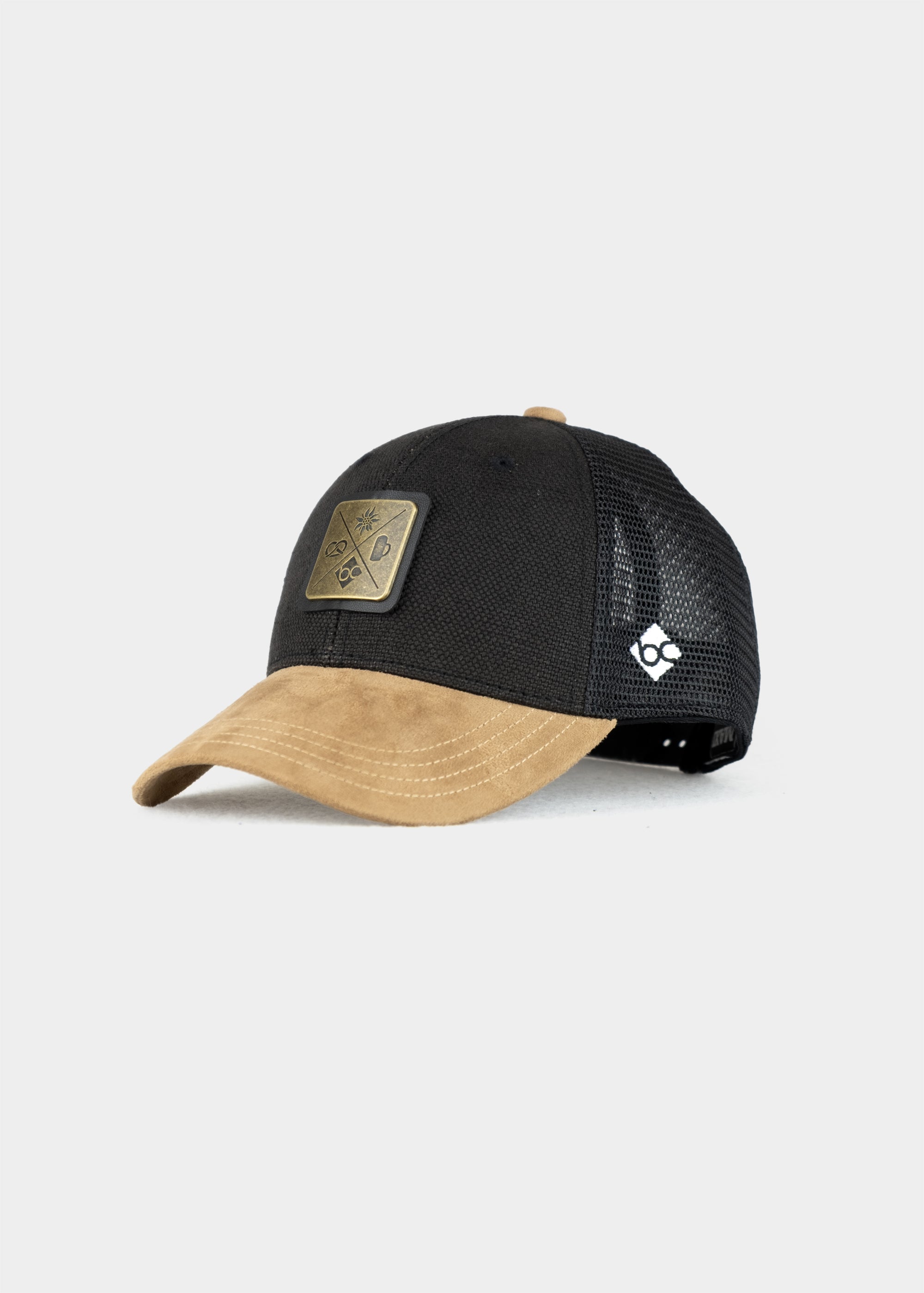 Cap "Kreizweis" - schwarzgrau (Maxifit Curved)