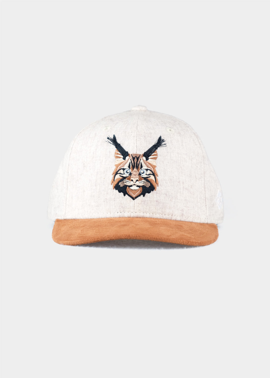 Cap "Luchs" - creme-meliert (Kinder)