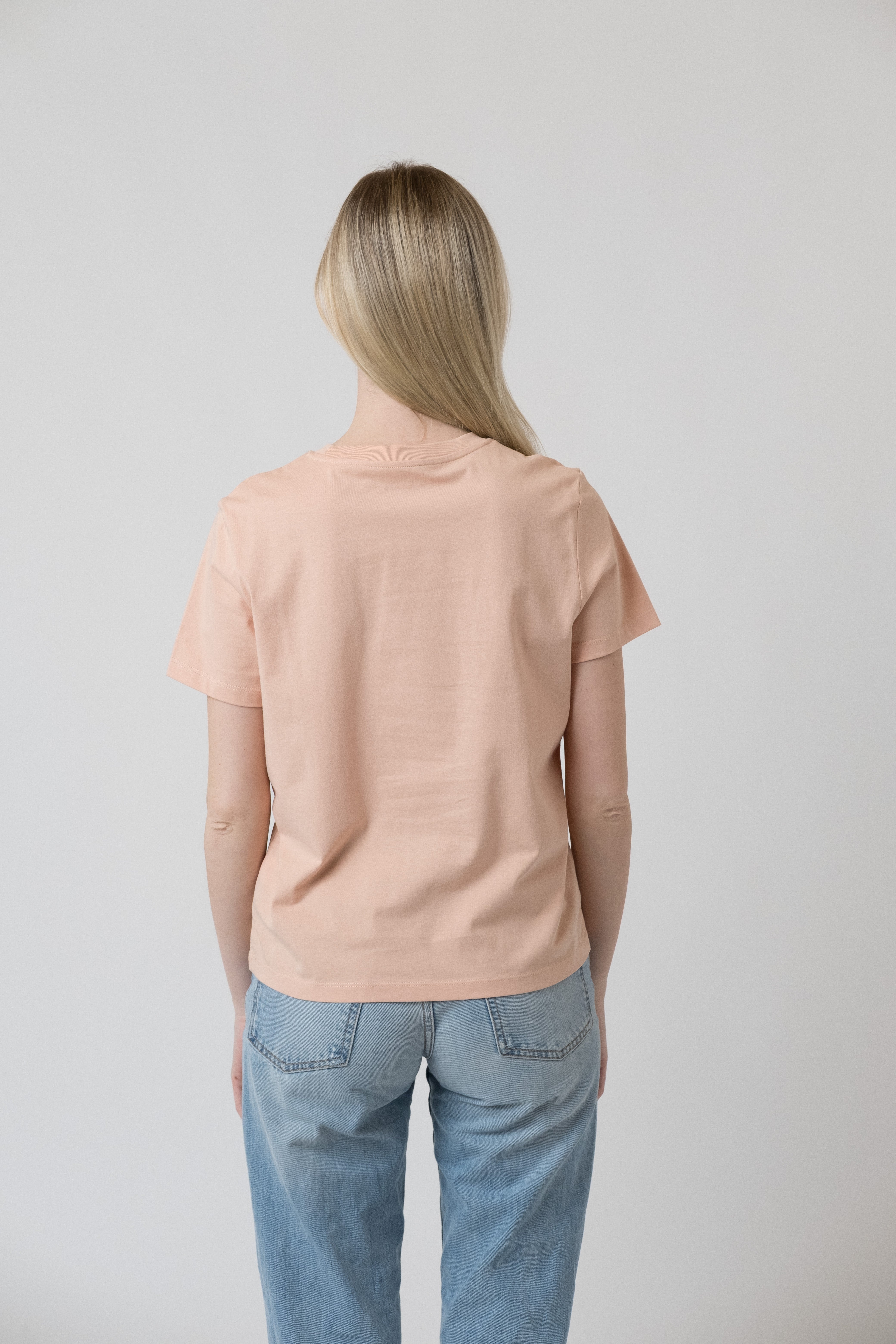 T-Shirt "Roller" - pfirsich