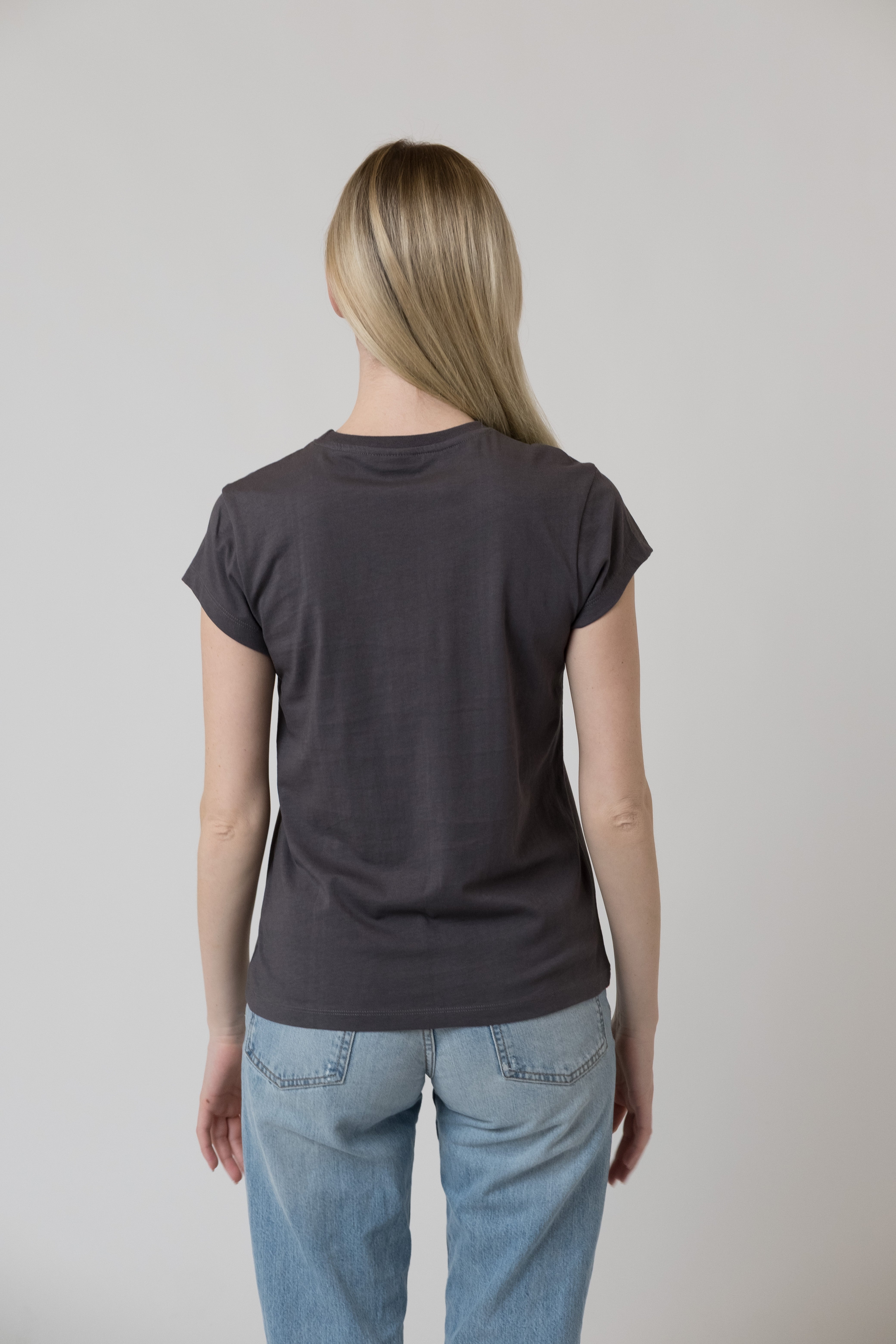 T-Shirt "Sauschön" - dunkelgrau