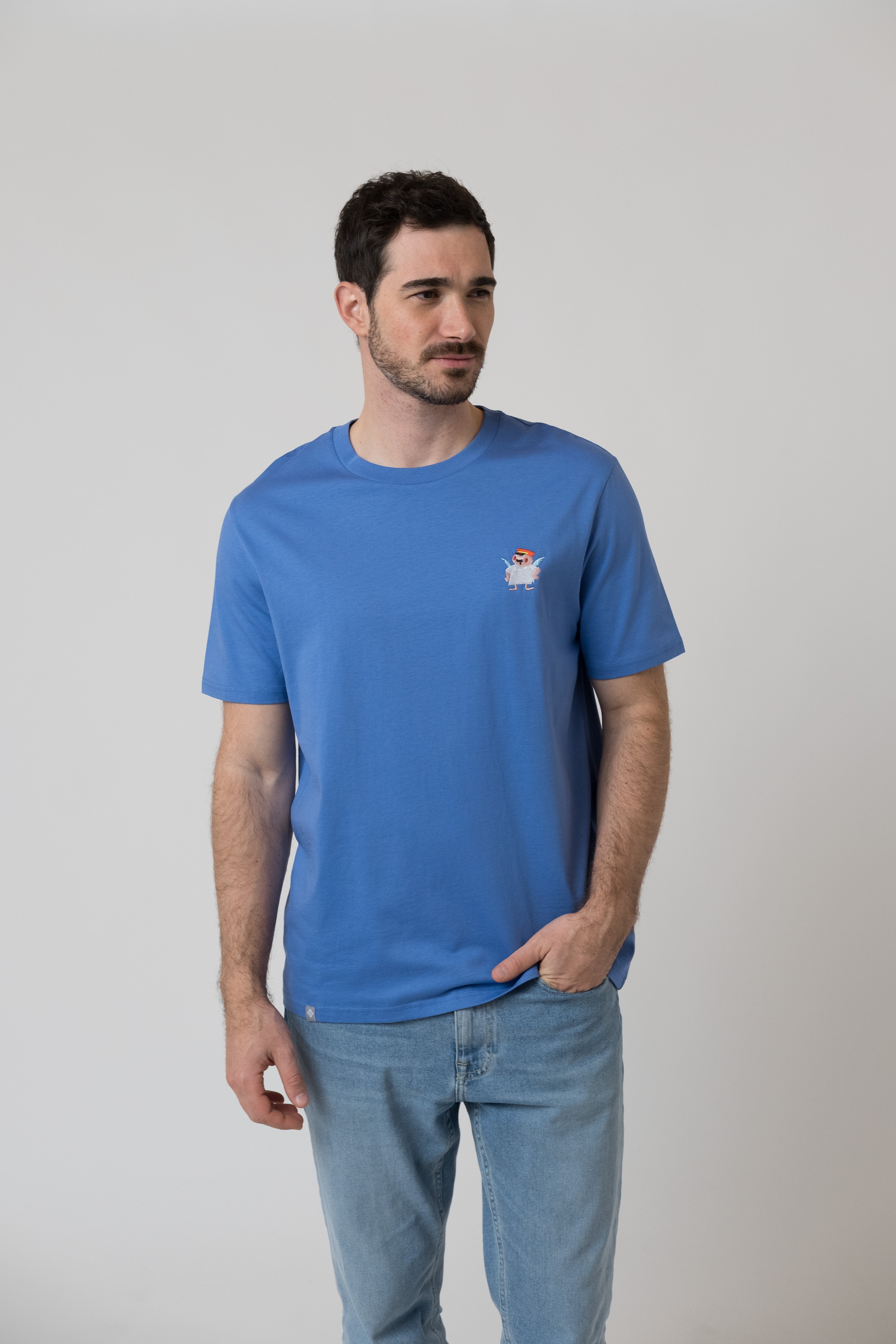T-Shirt "Grantler Klub: Aloisius" - blau