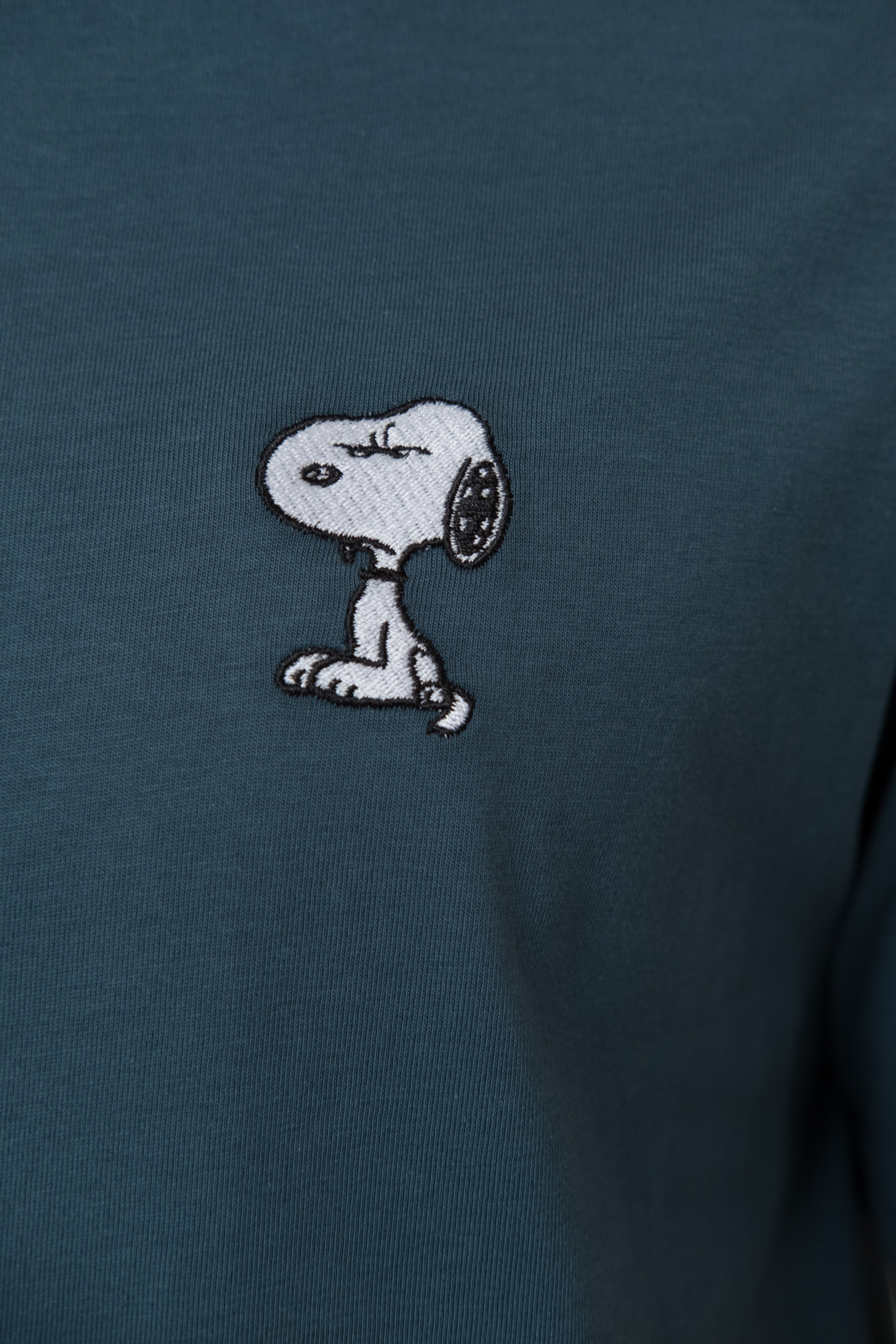 T-Shirt "Grantler Klub: Snoopy" - blaugrau