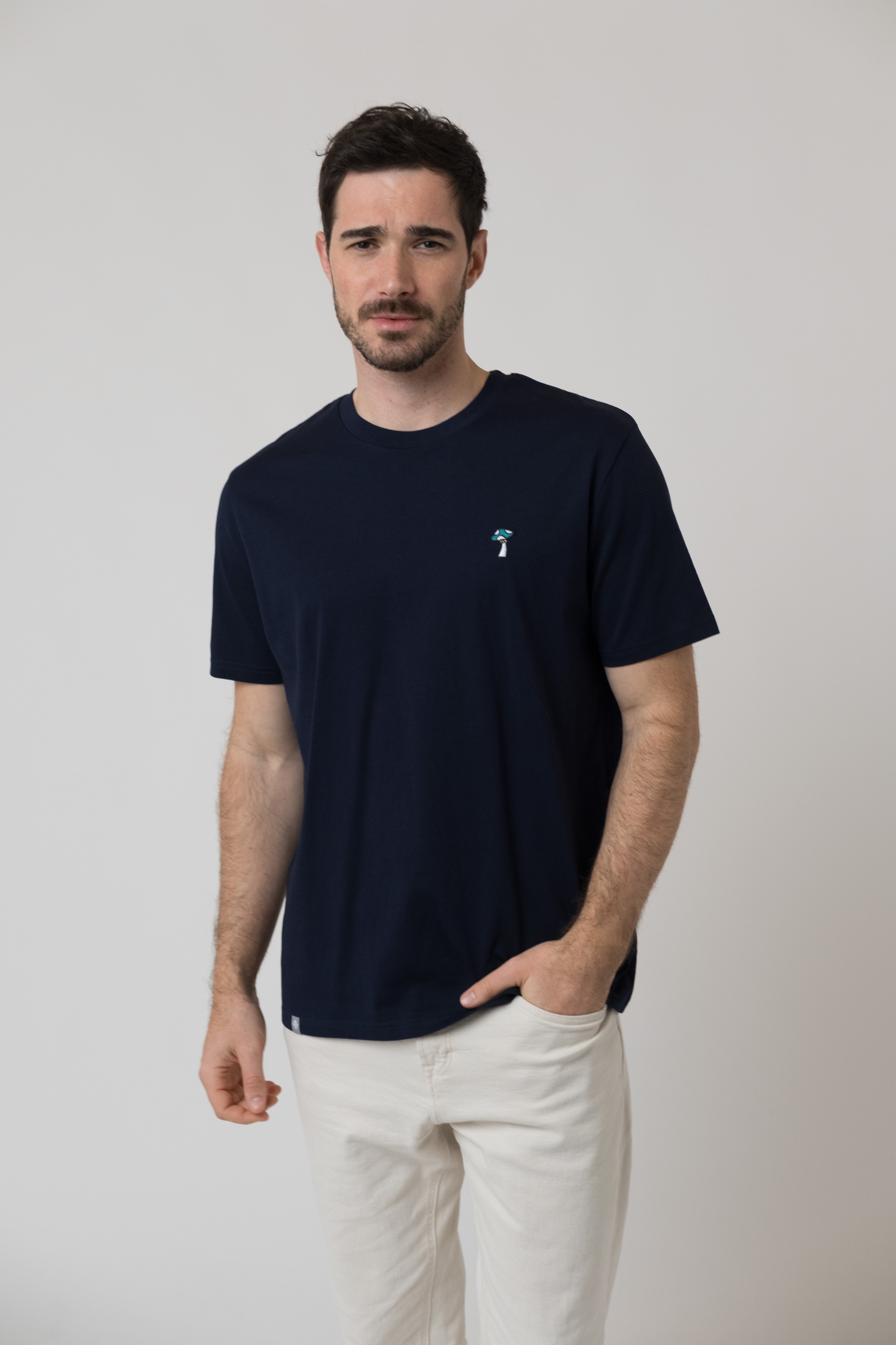 T-Shirt "Schlümpfe: Ned Hudeln" - dunkelblau