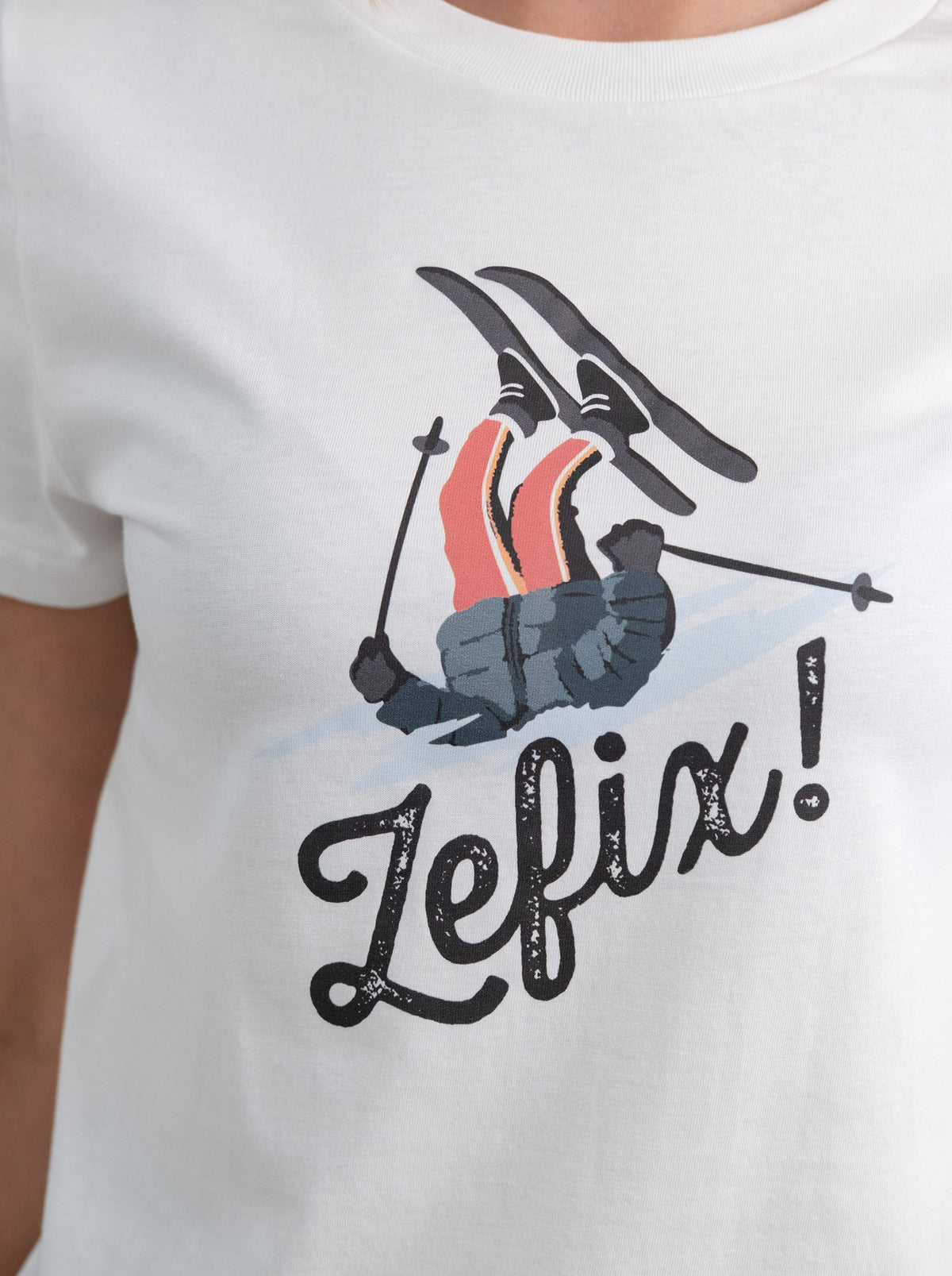 T-Shirt "Zefix!" - altweiß (Damen)