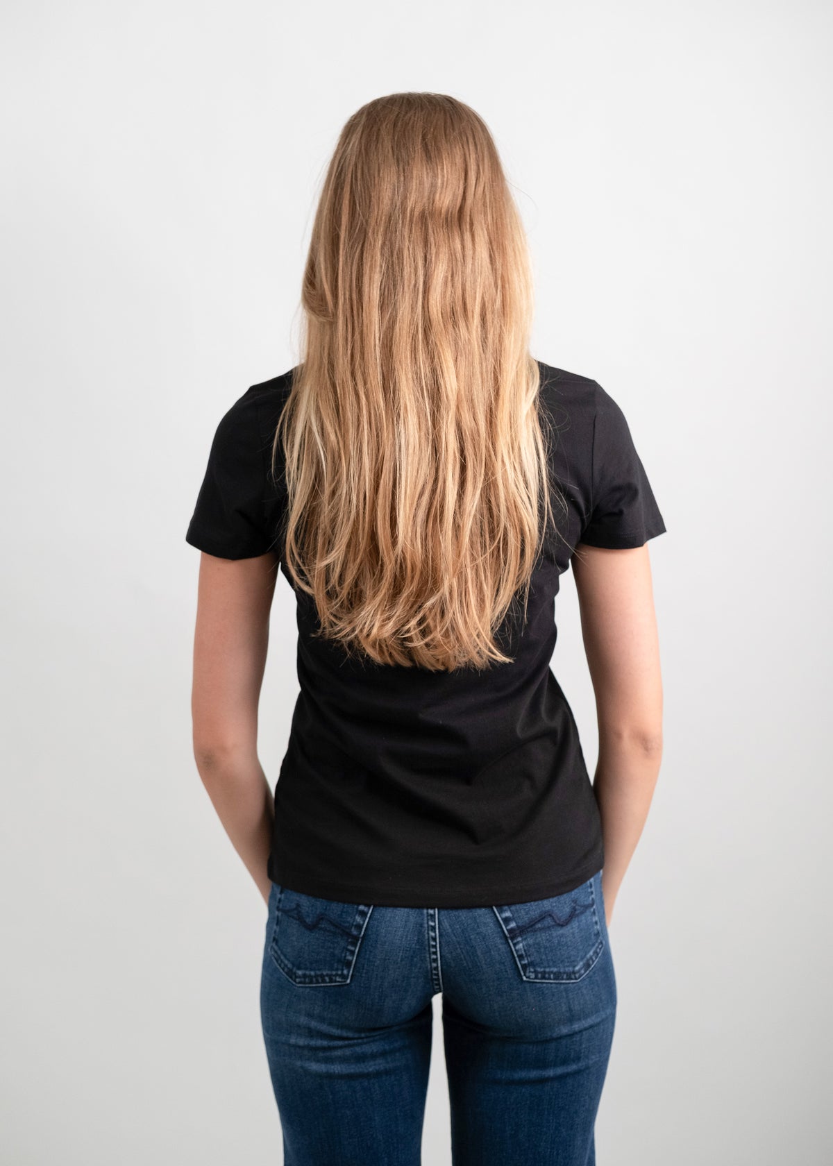 T-Shirt "Dackel" - schwarz (Damen)