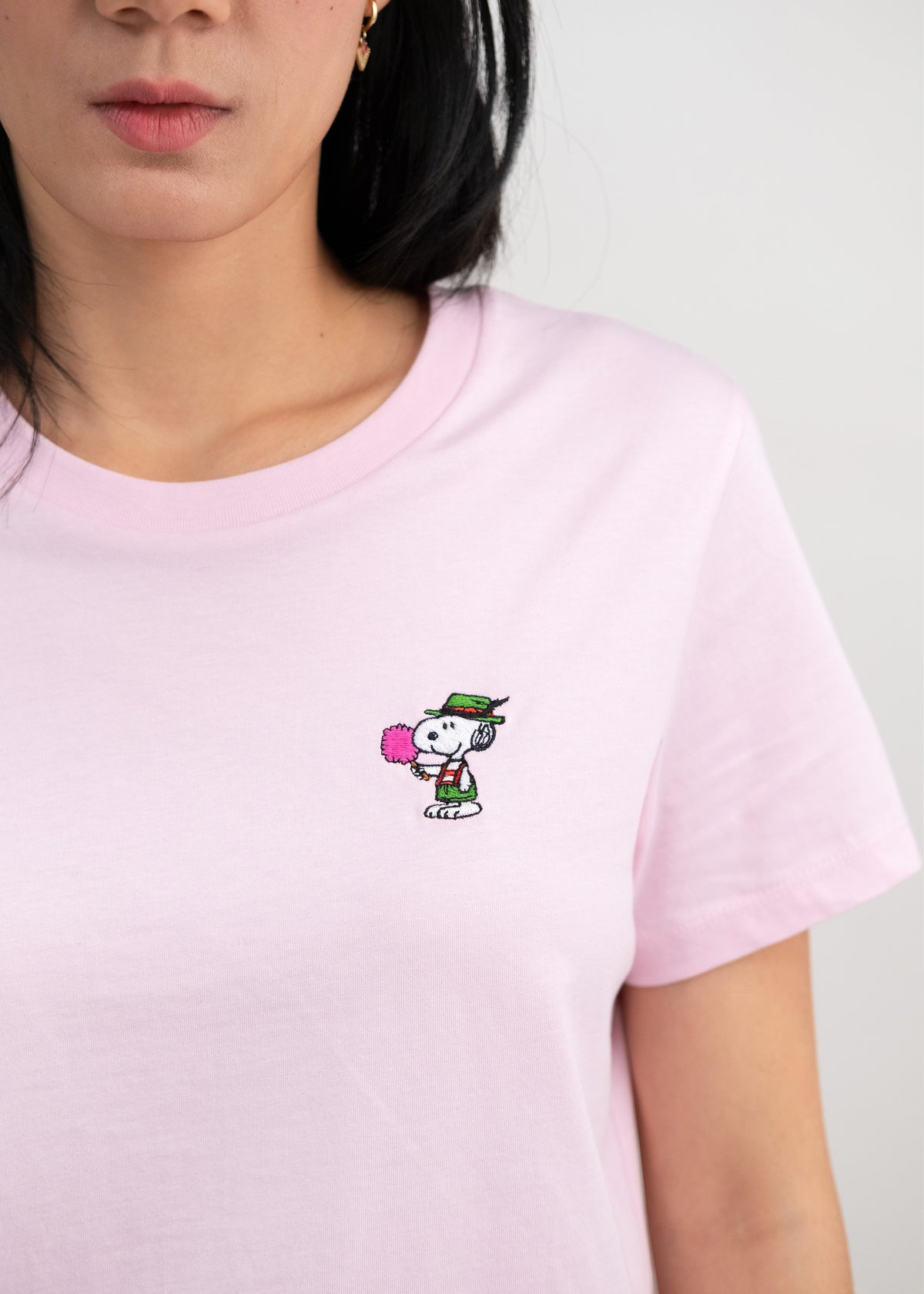 T-Shirt "Peanuts: Snoopy Zuckerwatte" - rosa