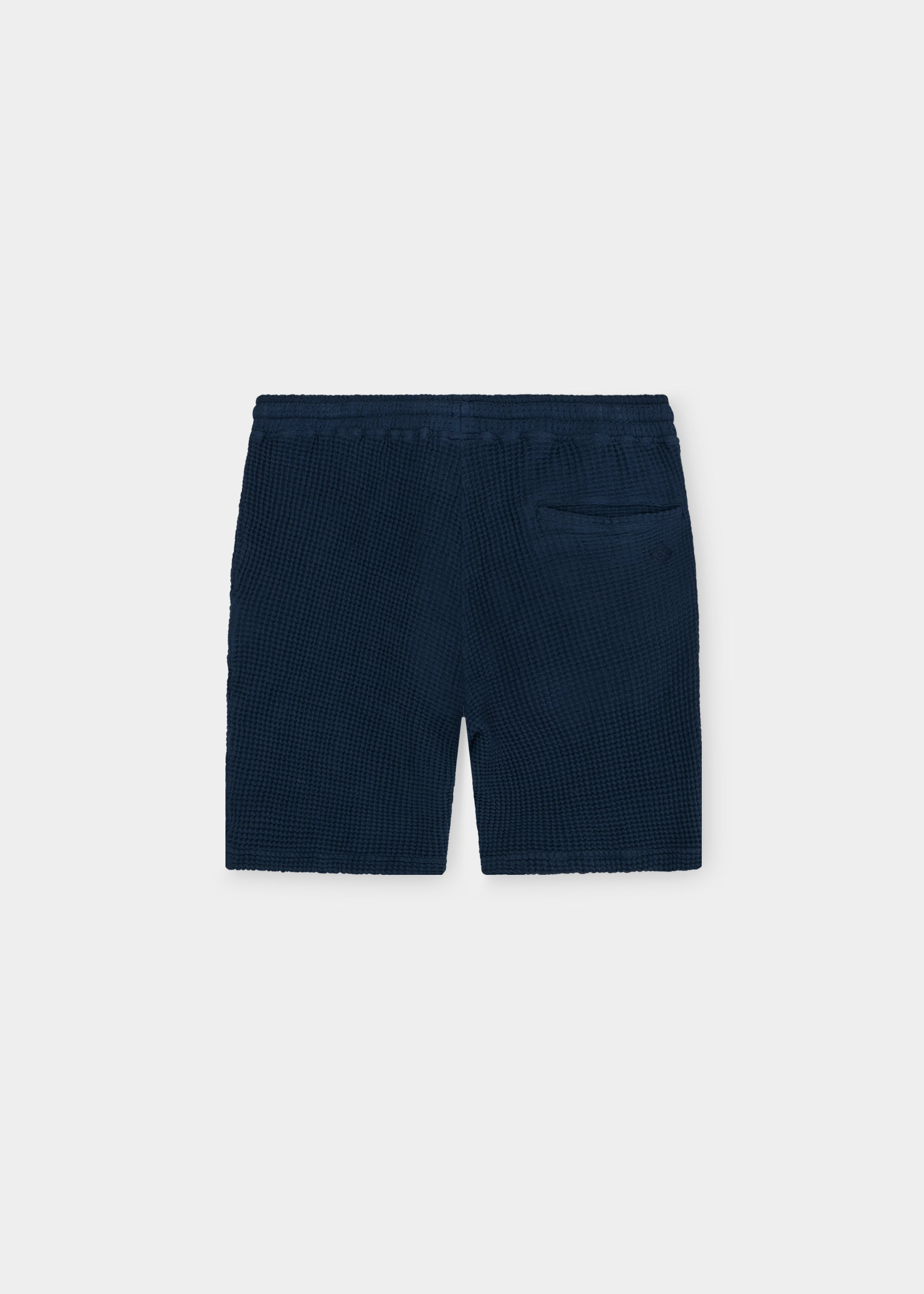 Short "Edelweiß Waffle" - dunkelblau