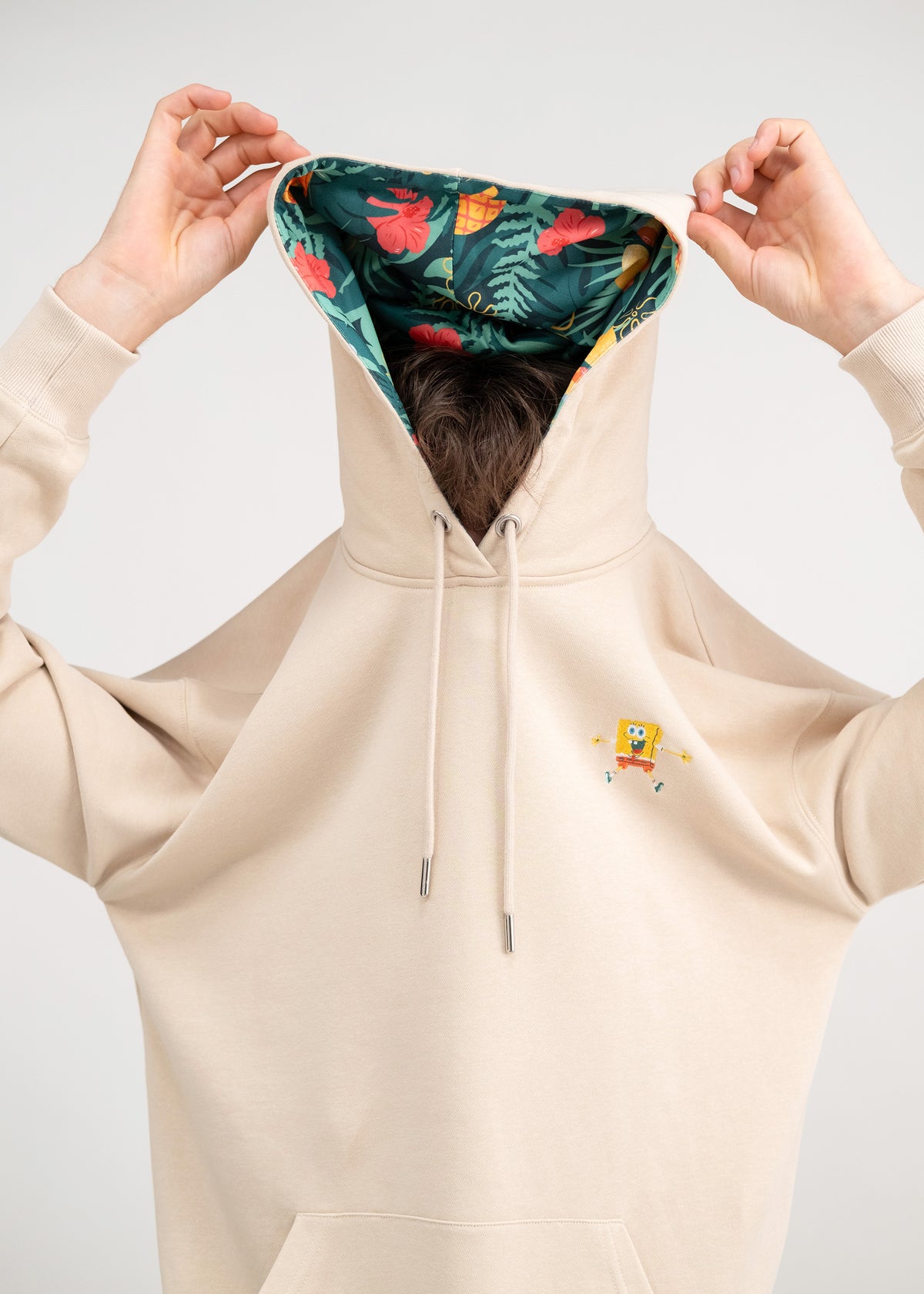 Hoodie "SpongeBob: Aloha" - sand