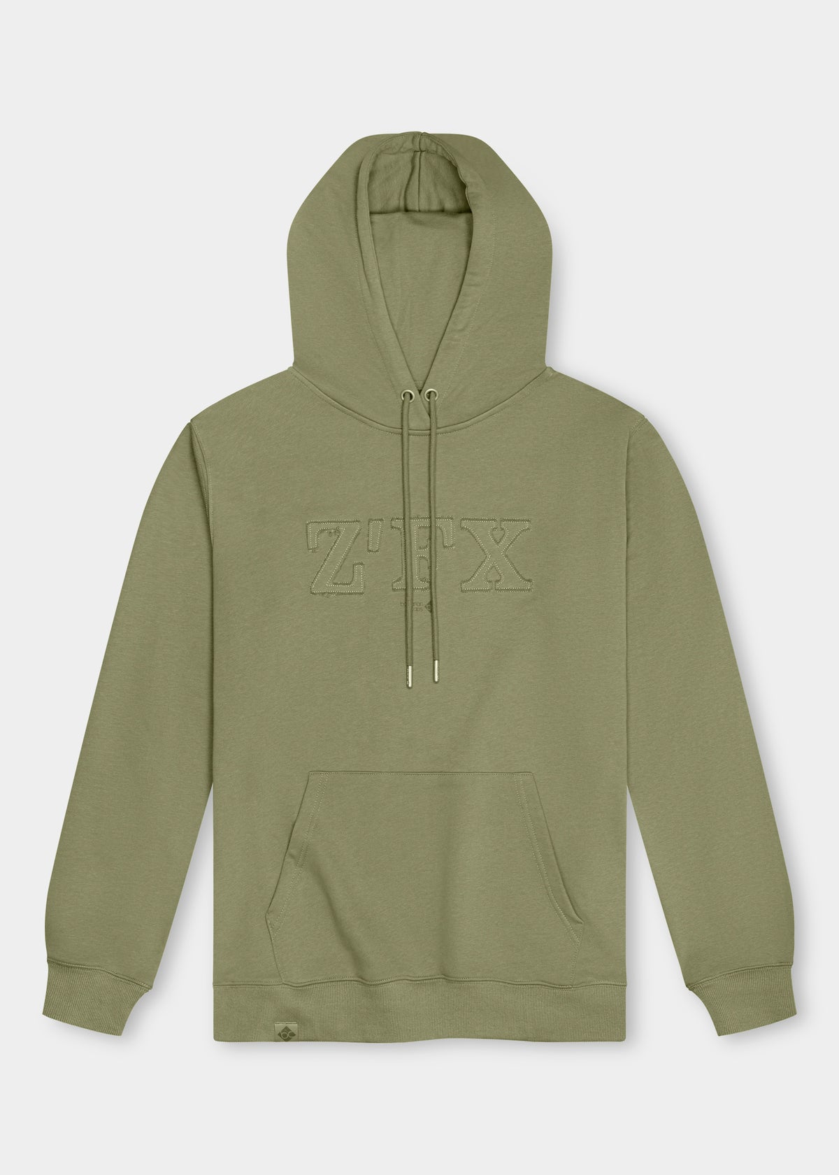 Hoodie "ZFX" - khaki