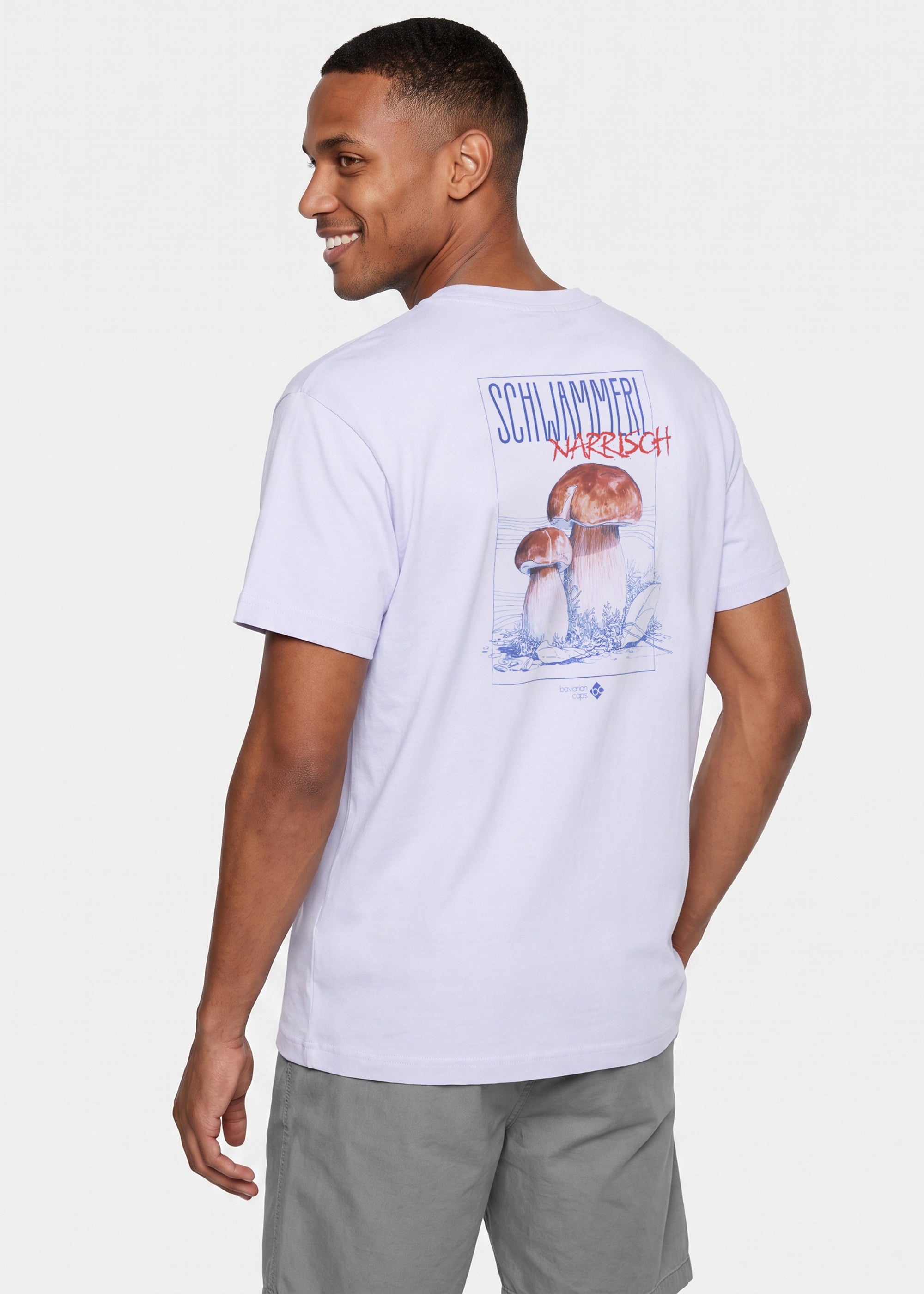 T-Shirt "Schwammerl Narrisch" - weiß