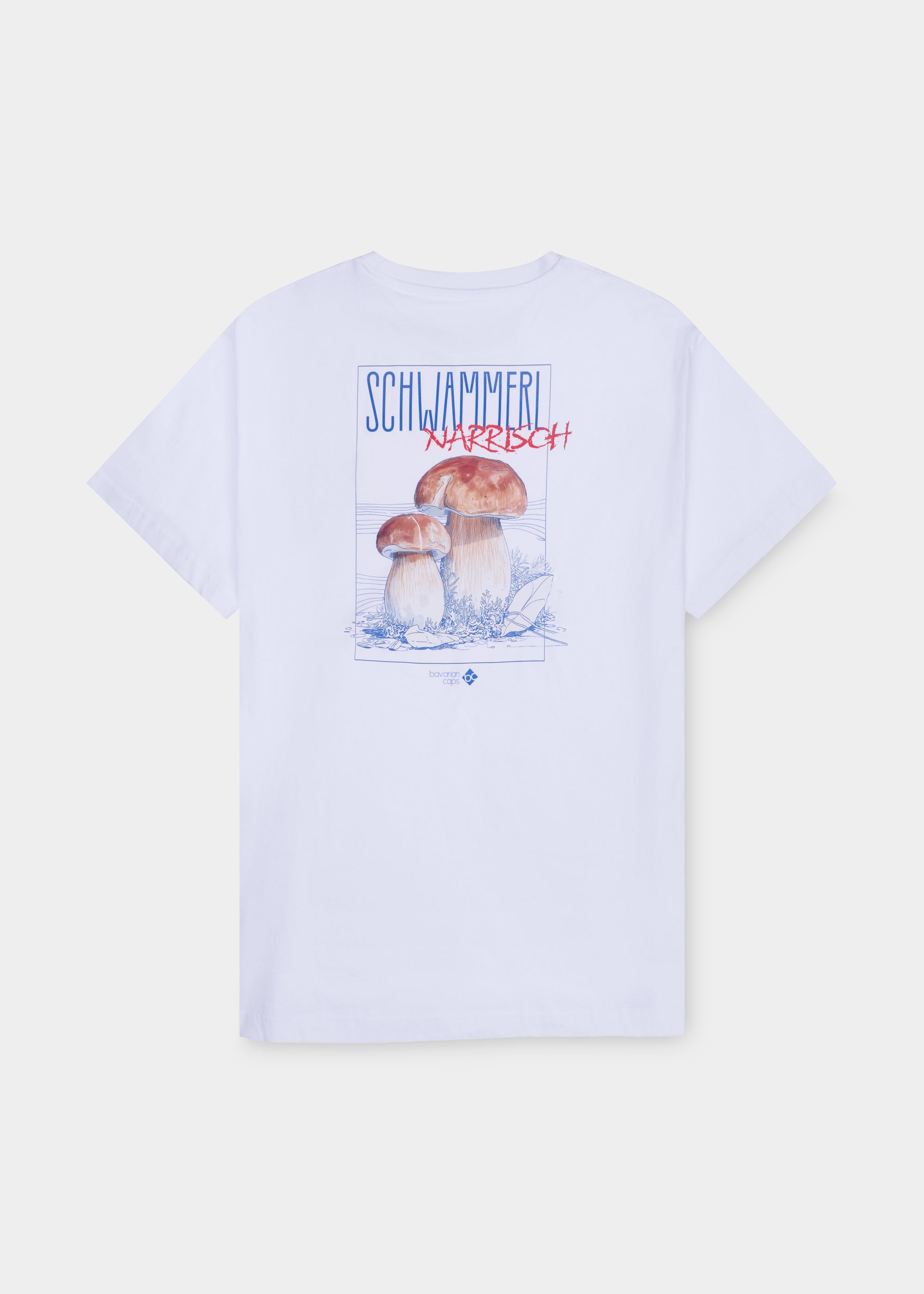 T-Shirt "Schwammerl Narrisch" - weiß