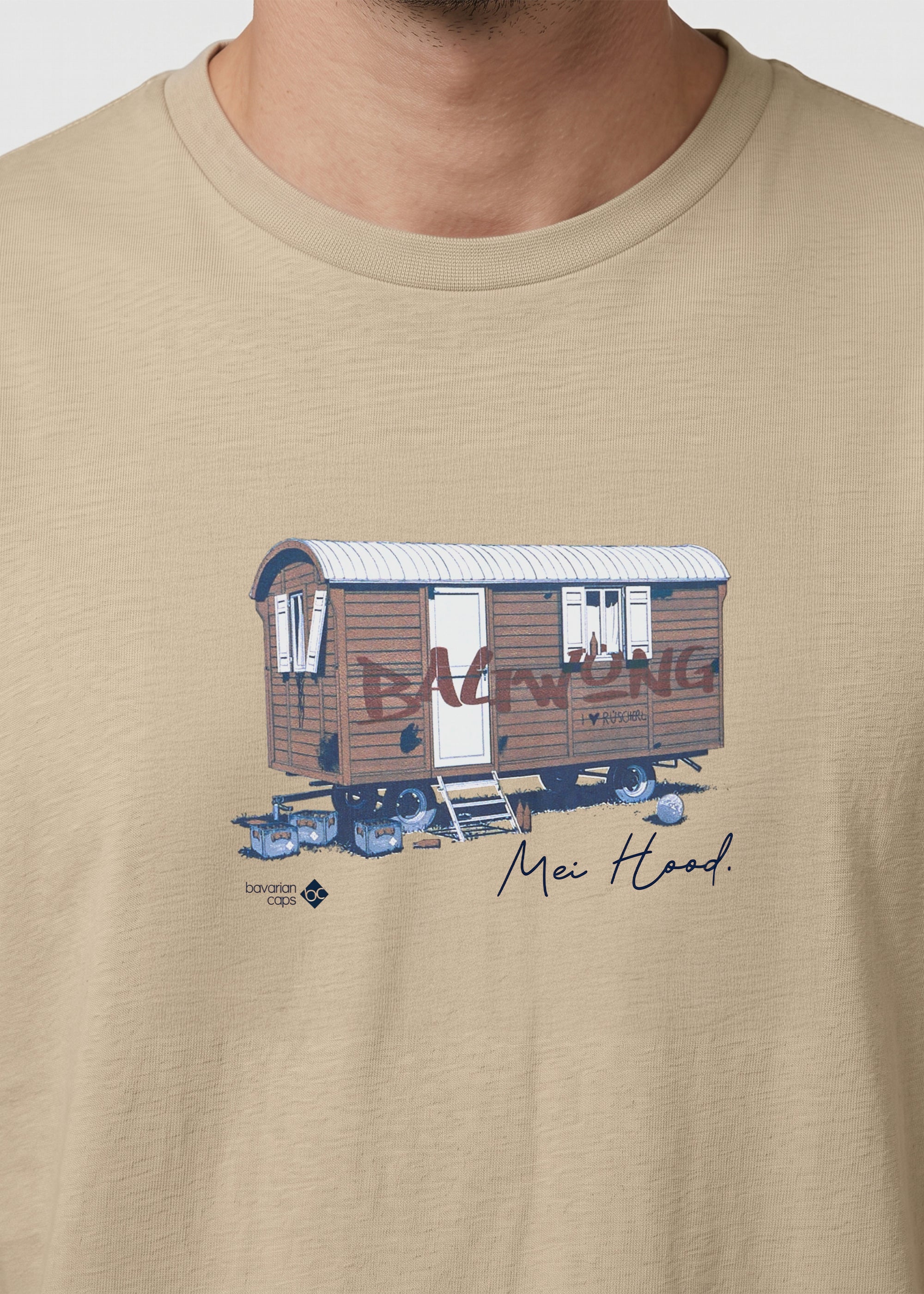 T-Shirt "Bauwong" - sand