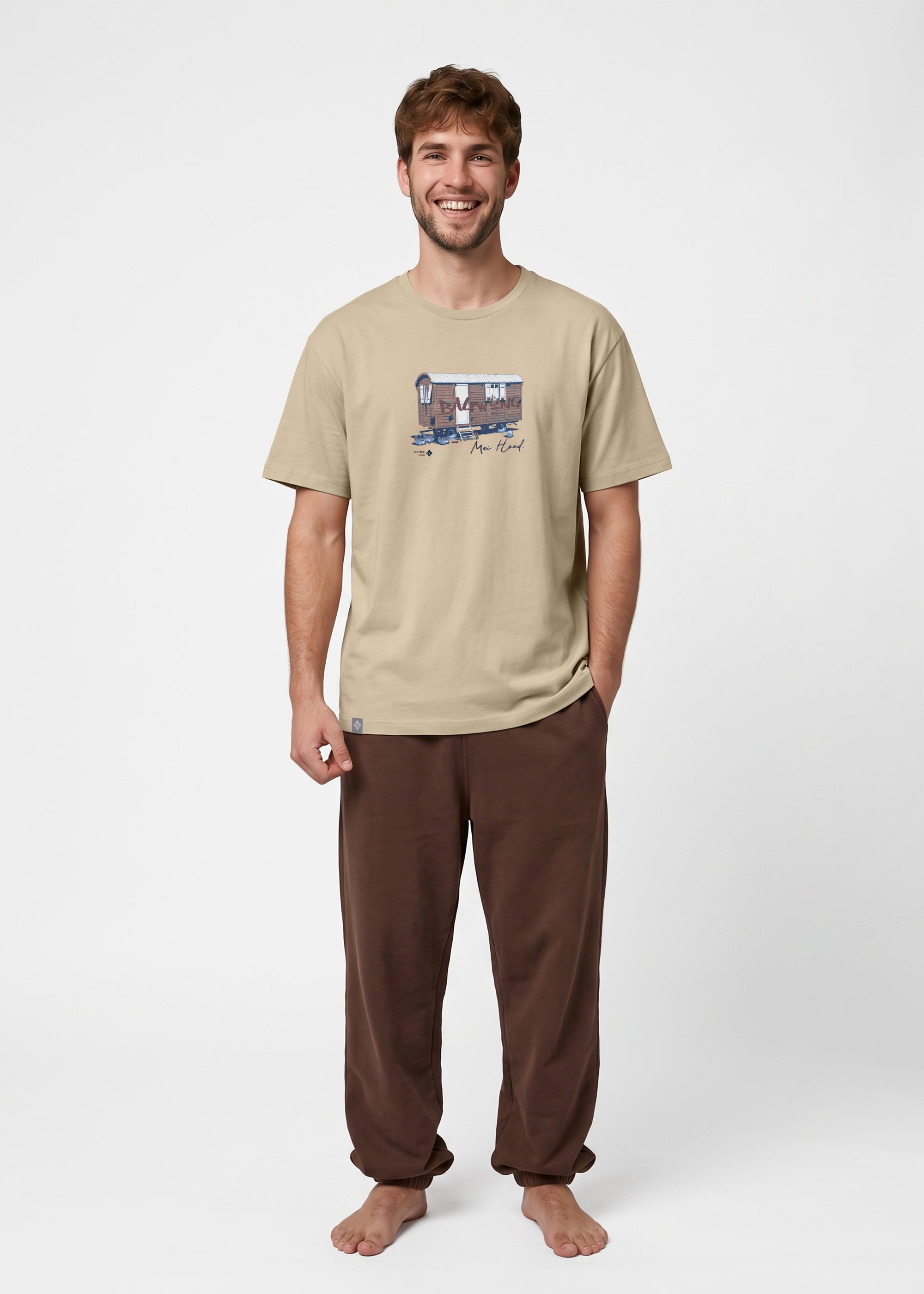 T-Shirt "Bauwong" - sand