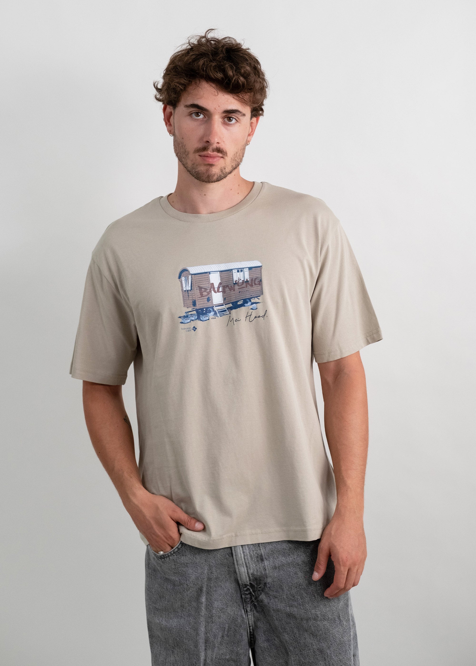 T-Shirt "Bauwong" - sand
