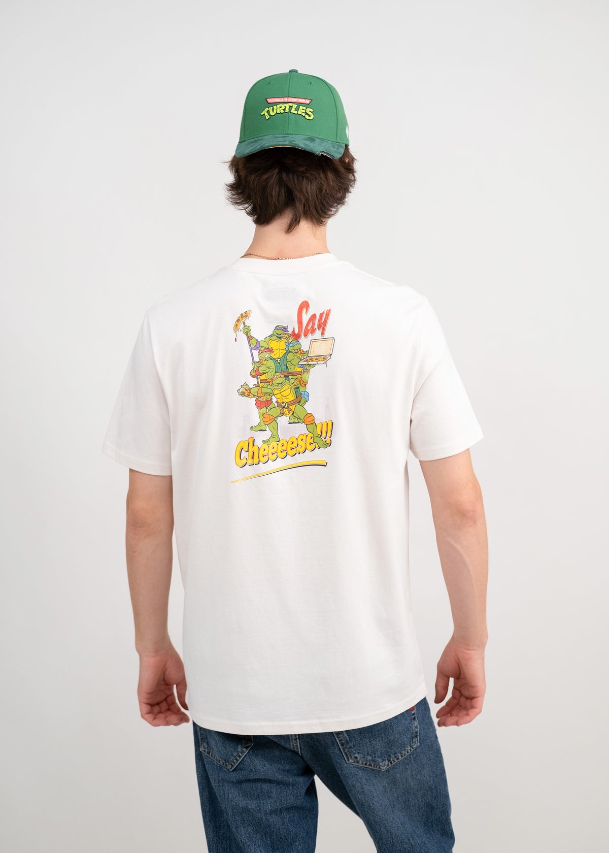 T-Shirt "Turtles: Pizzaliebe" - altweiß