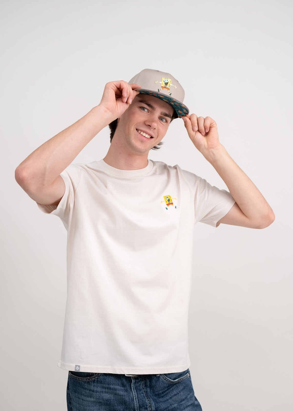 T-Shirt "SpongeBob: Aloha" - altweiß