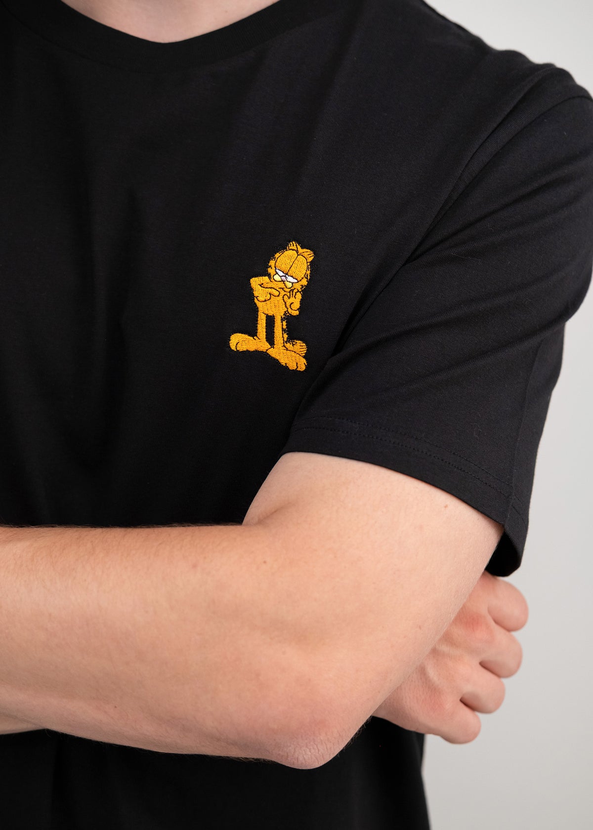 T-Shirt "Garfield: Not listening" - schwarz