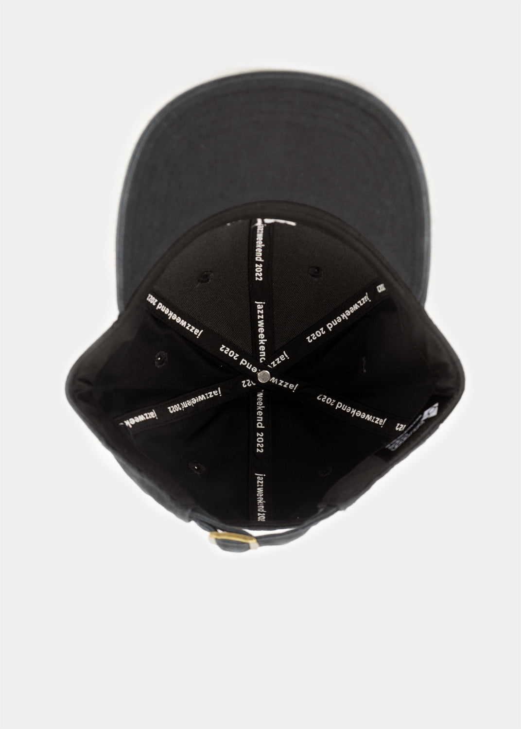 Cap "Jazz Weekend" - schwarz (Strapback)