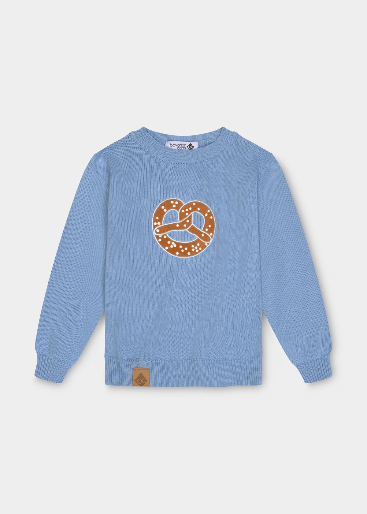 Strickpulli "Breze" - hellblau (Kleinkinder)