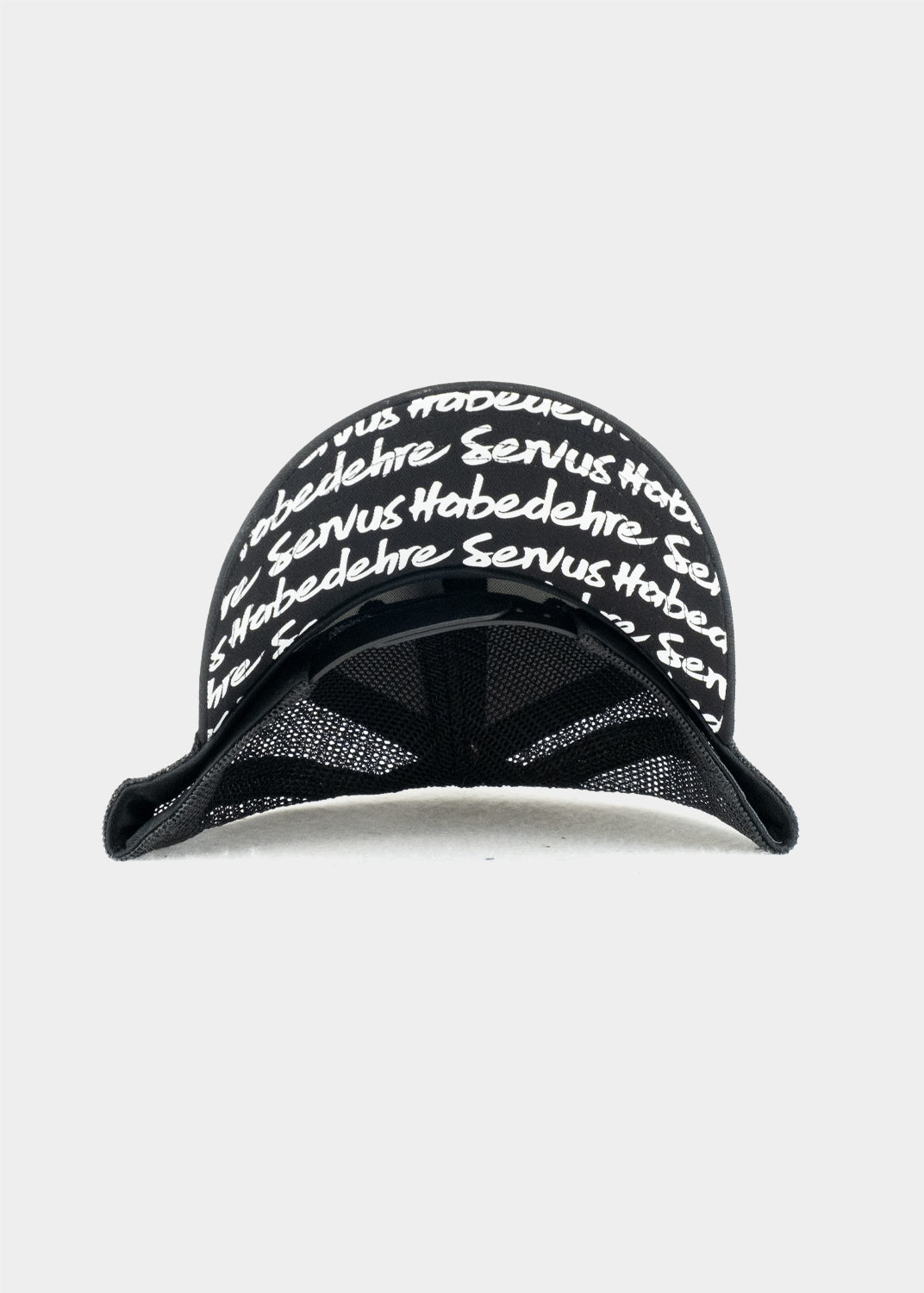 Cap "DeSchoWieda: Servus Habedehre" - schwarz (Curved)