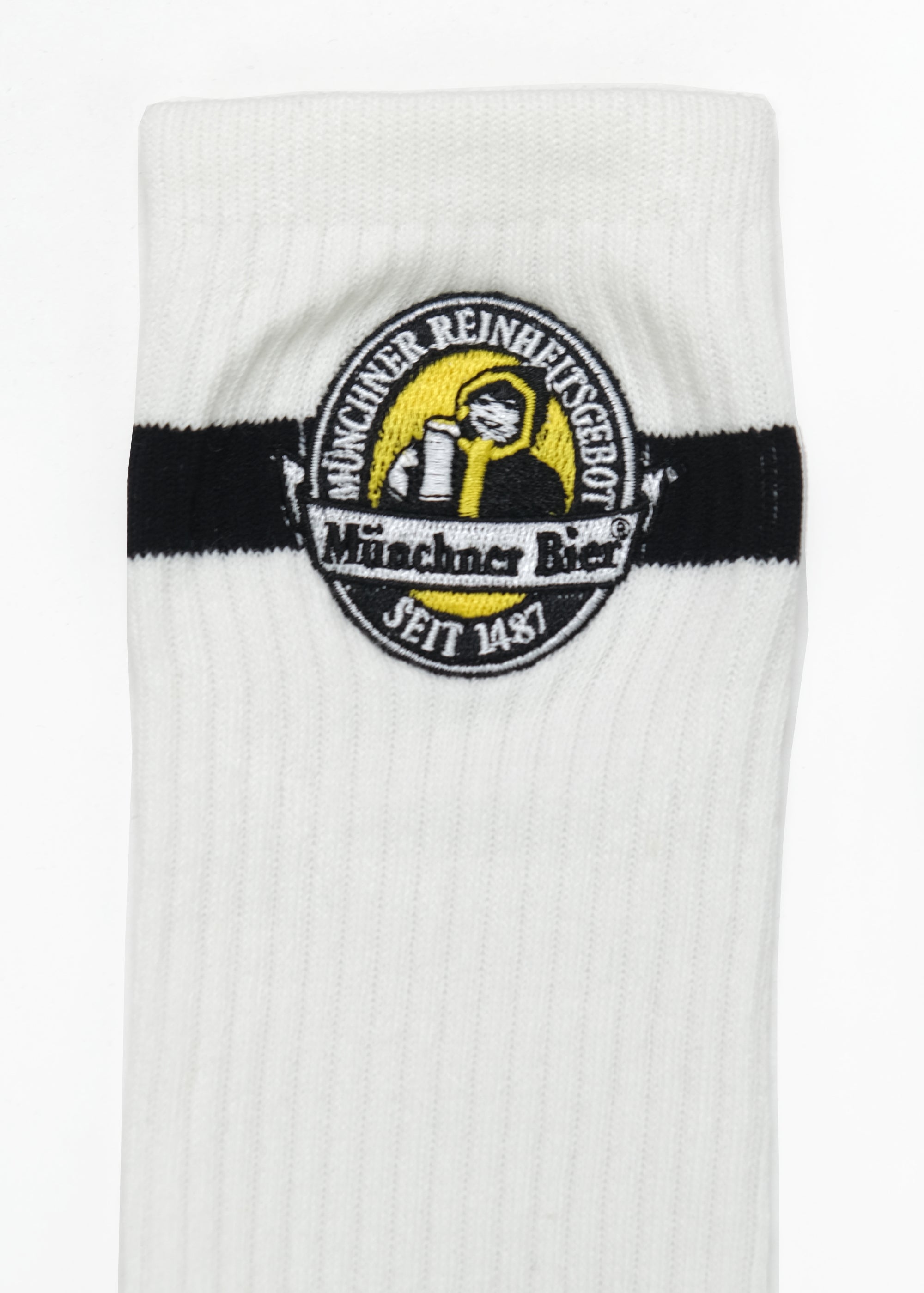Sportsocken "Münchner Bier" - weiß