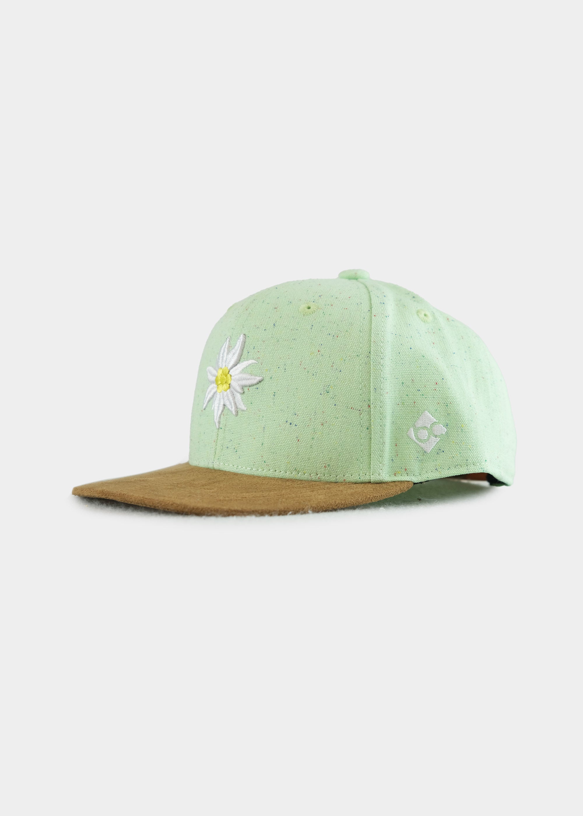 Cap "Edelweiß Konfetti" - minze (Snapback)