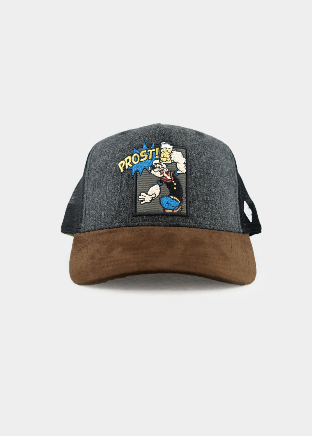 Cap "Popeye" - dunkelgrau (Snapback) (Copy)