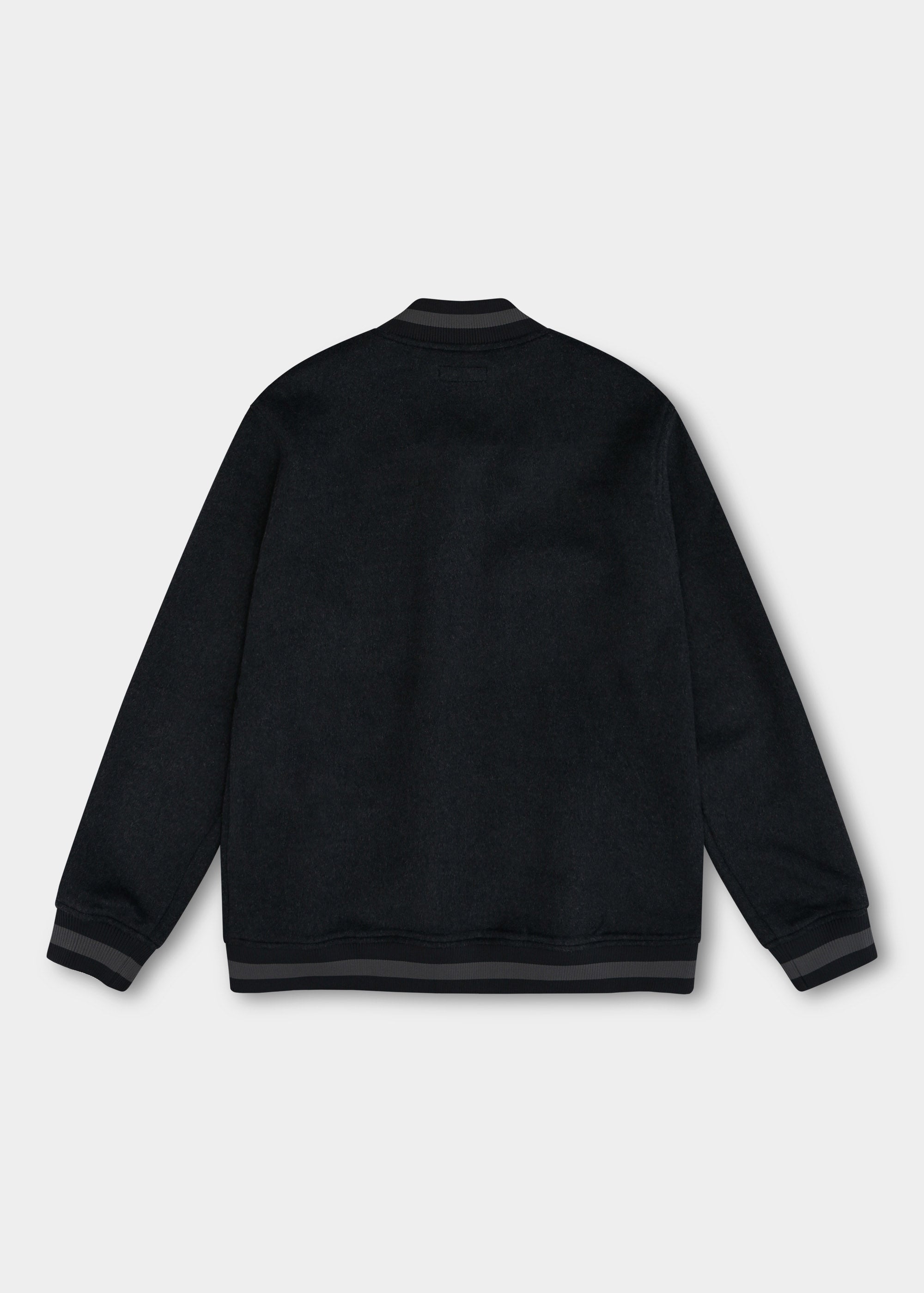 Collegejacke "BC" - dunkelgrau