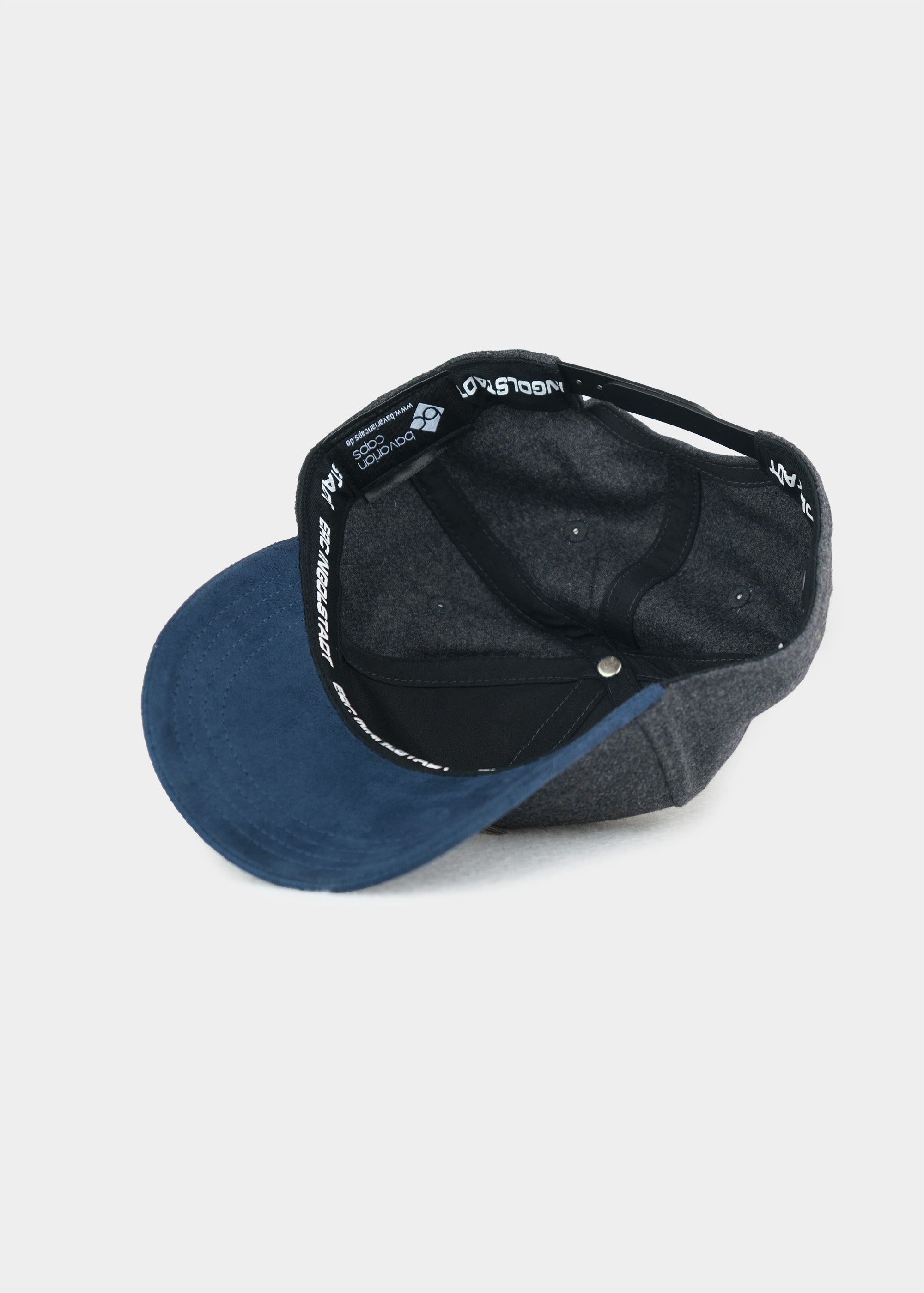 Cap "ERC Ingolstadt" - dunkelgrau (Curved)