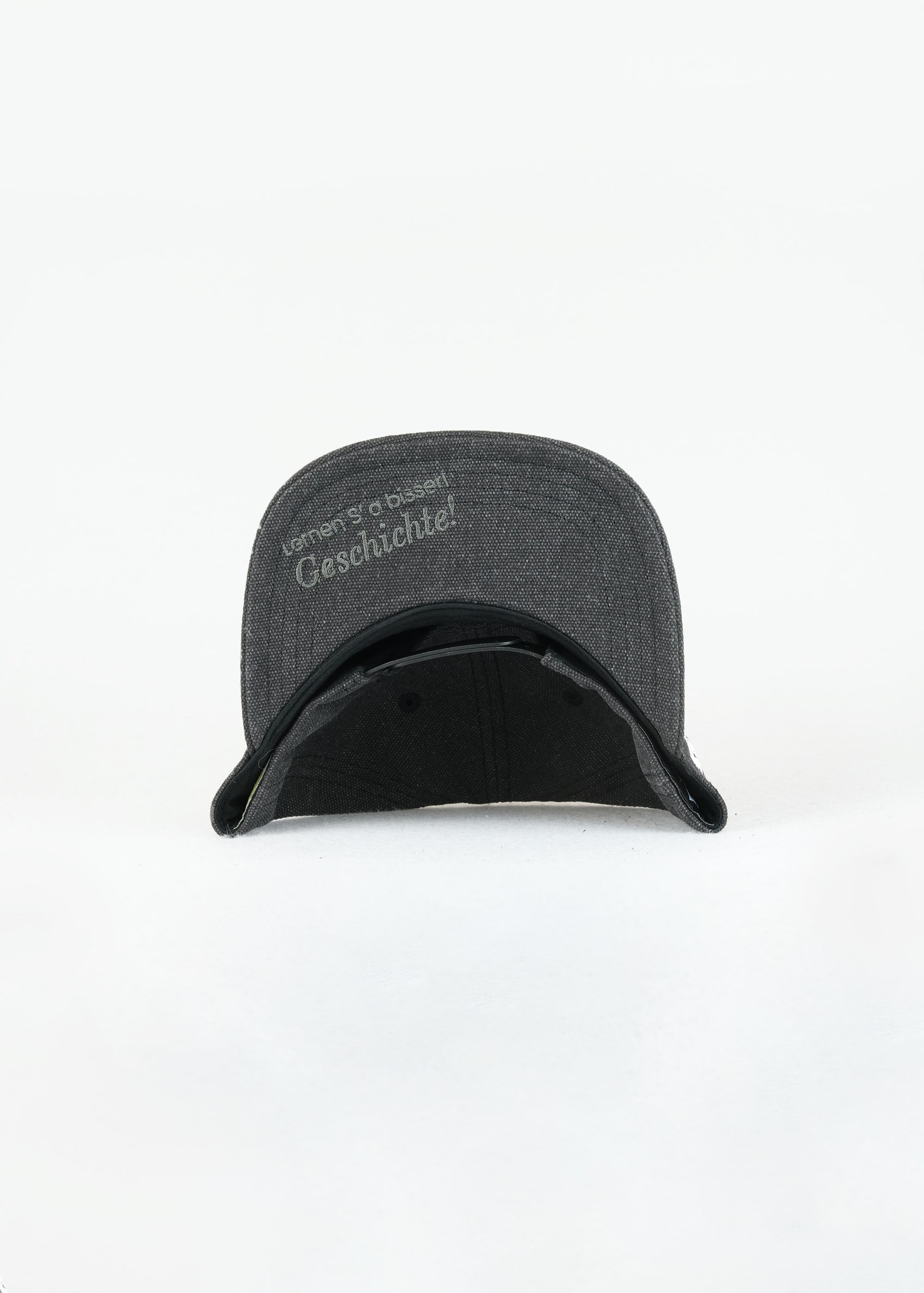 Cap "Geschichten aus der Geschichte" - dunkelgrau (Flat)