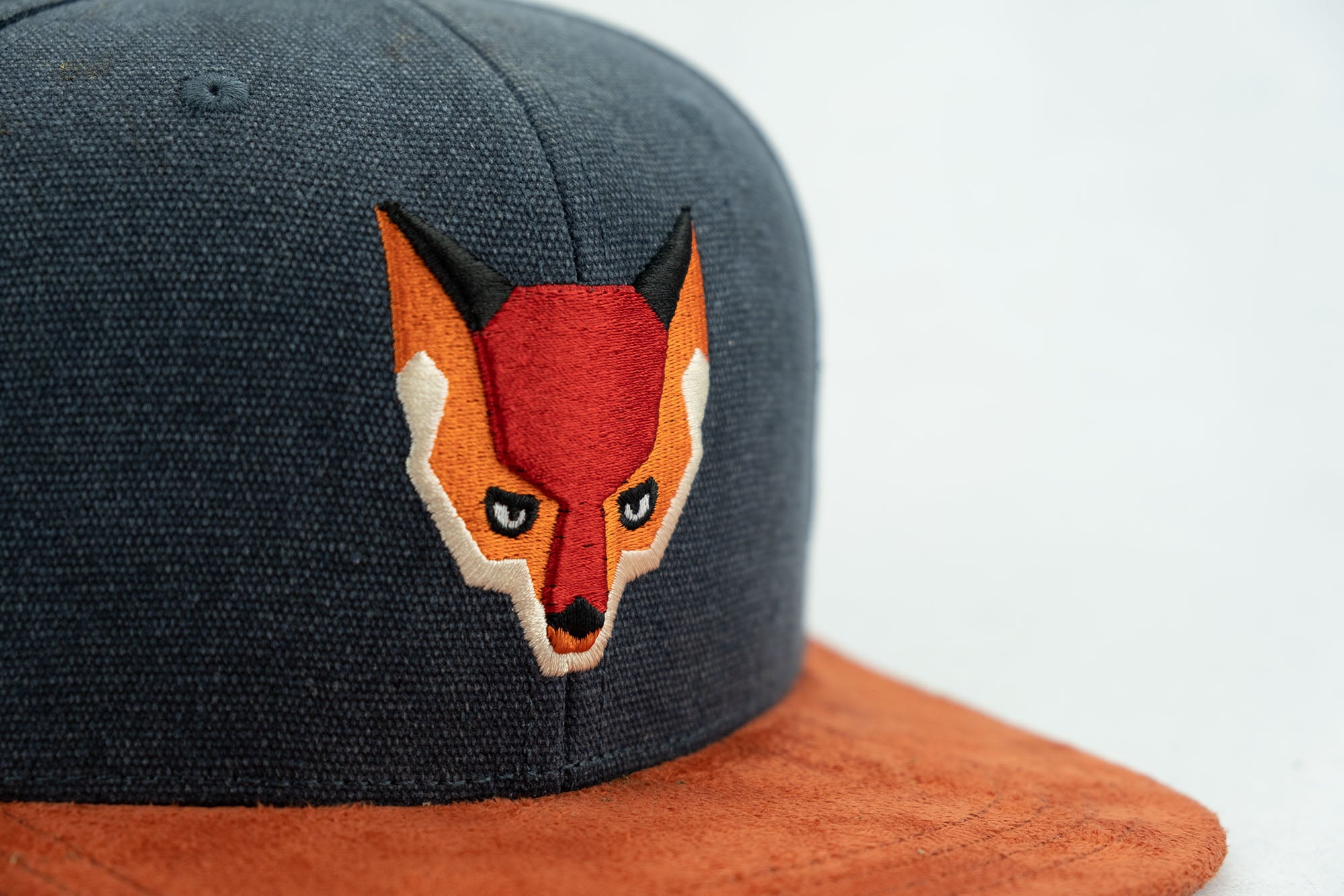 Cap "Waldfuchs" - dunkelgrau (Snapback)