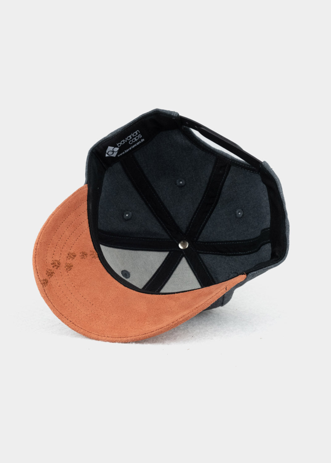 Cap "Waldfuchs" - dunkelgrau (Kindercap Curved)