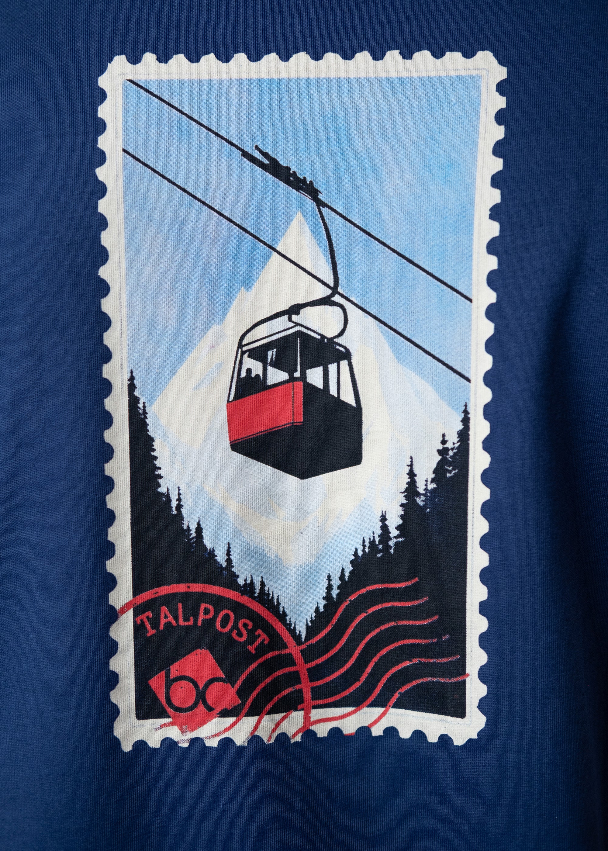 T-Shirt "Gondel" - dunkelblau