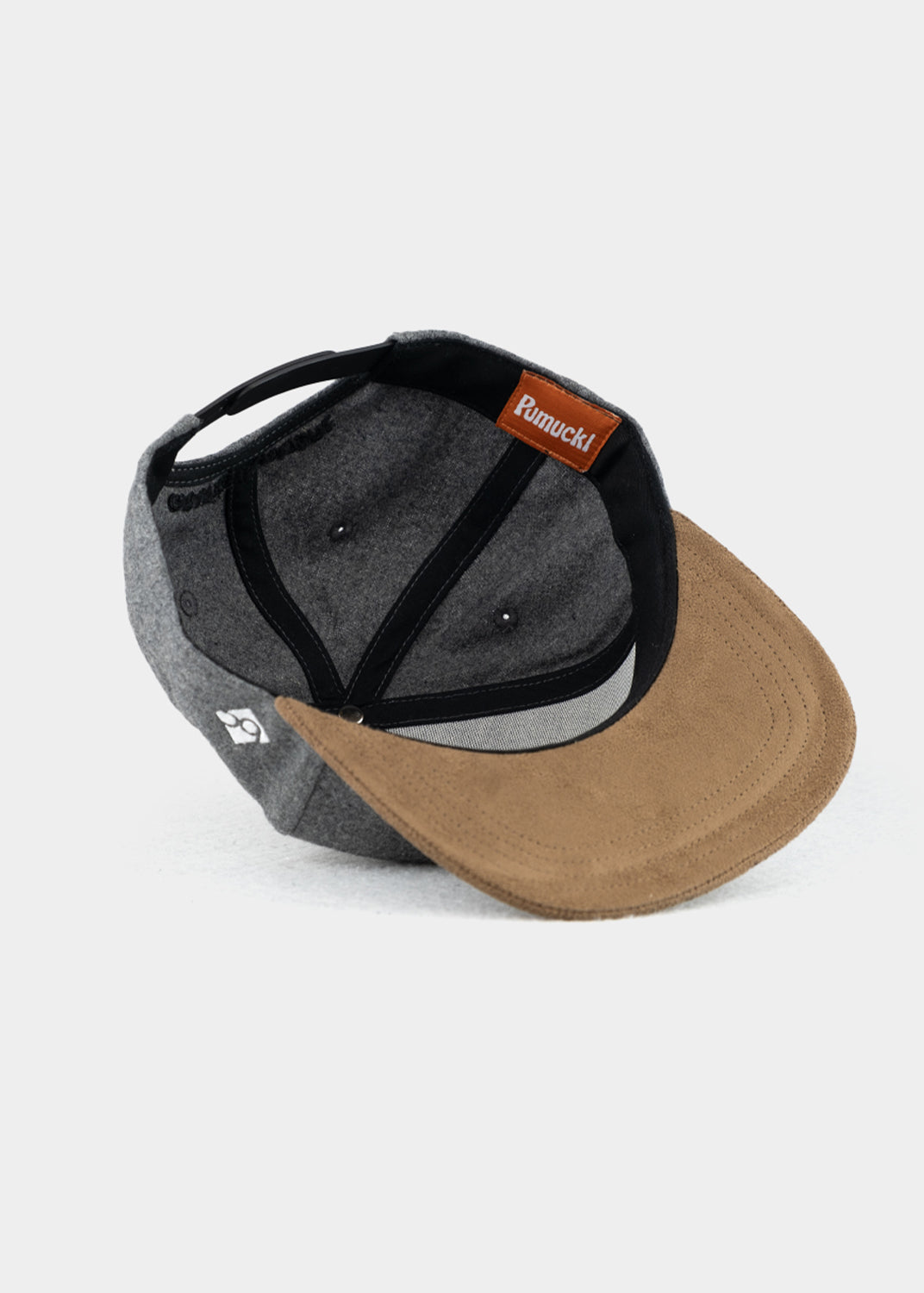 Cap "Grantig by nature" - dunkelgrau (Snapback), v2