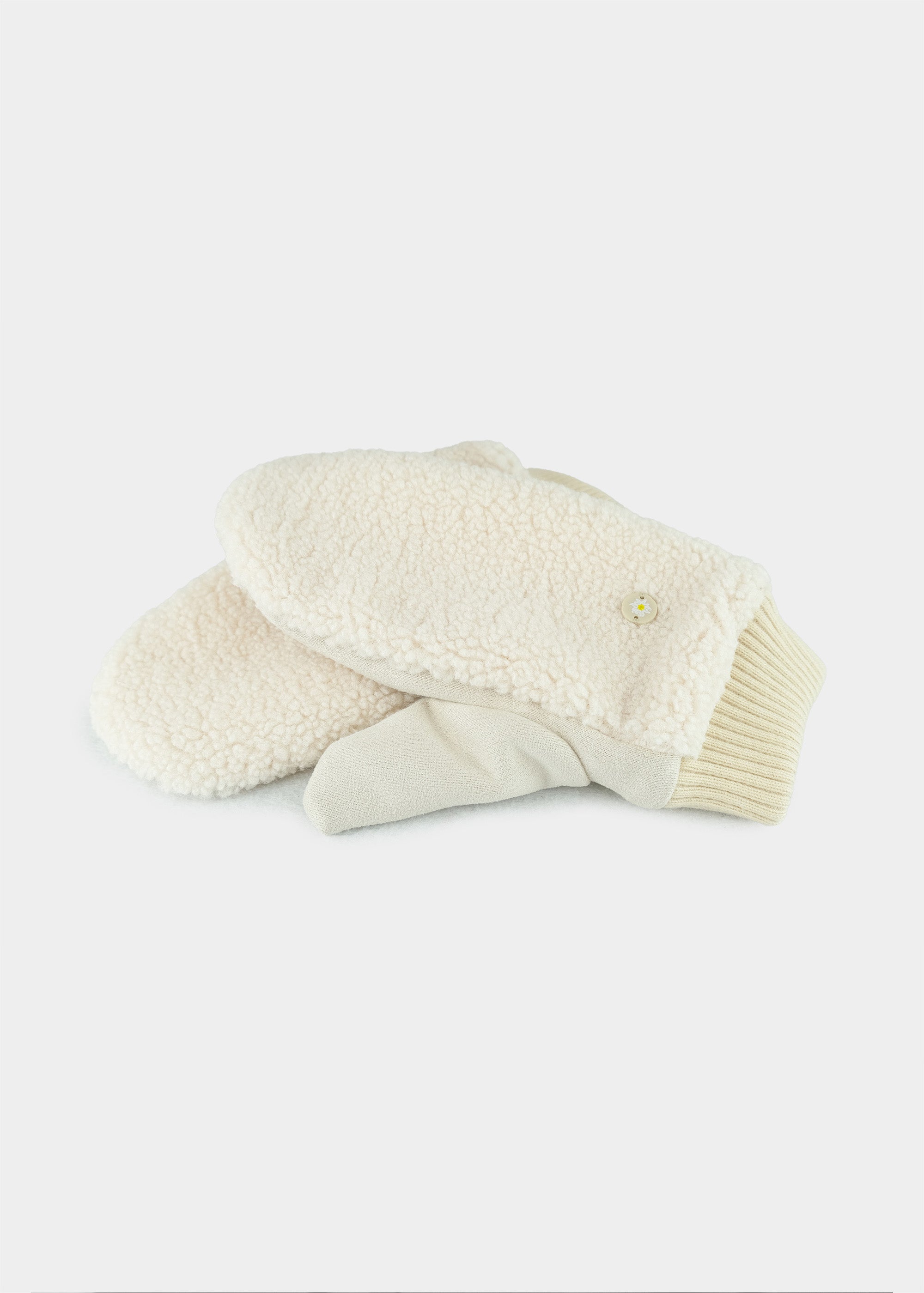sherpa handschuhe Sherpa-Fäustlinge "Edelweiß"