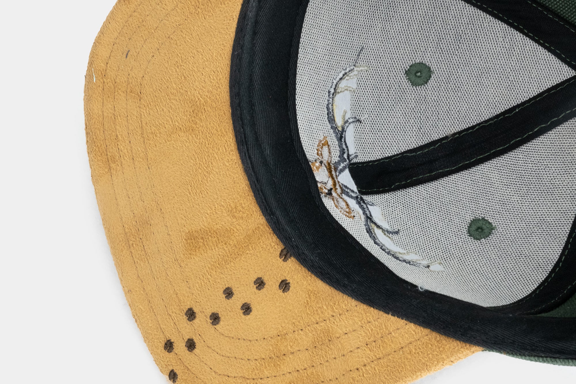 Cap "Waldhirsch" - dunkelgrün (Snapback)