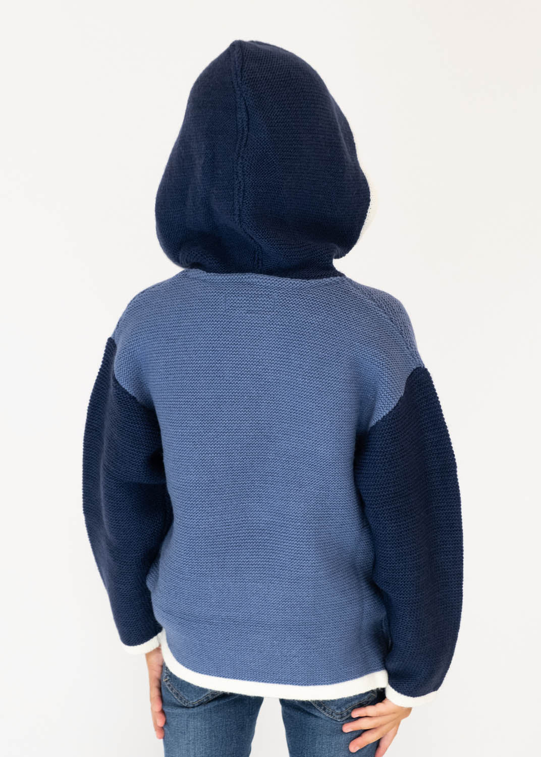 Janker-Hoodie "Fritzi" - dunkelblau, Kinder