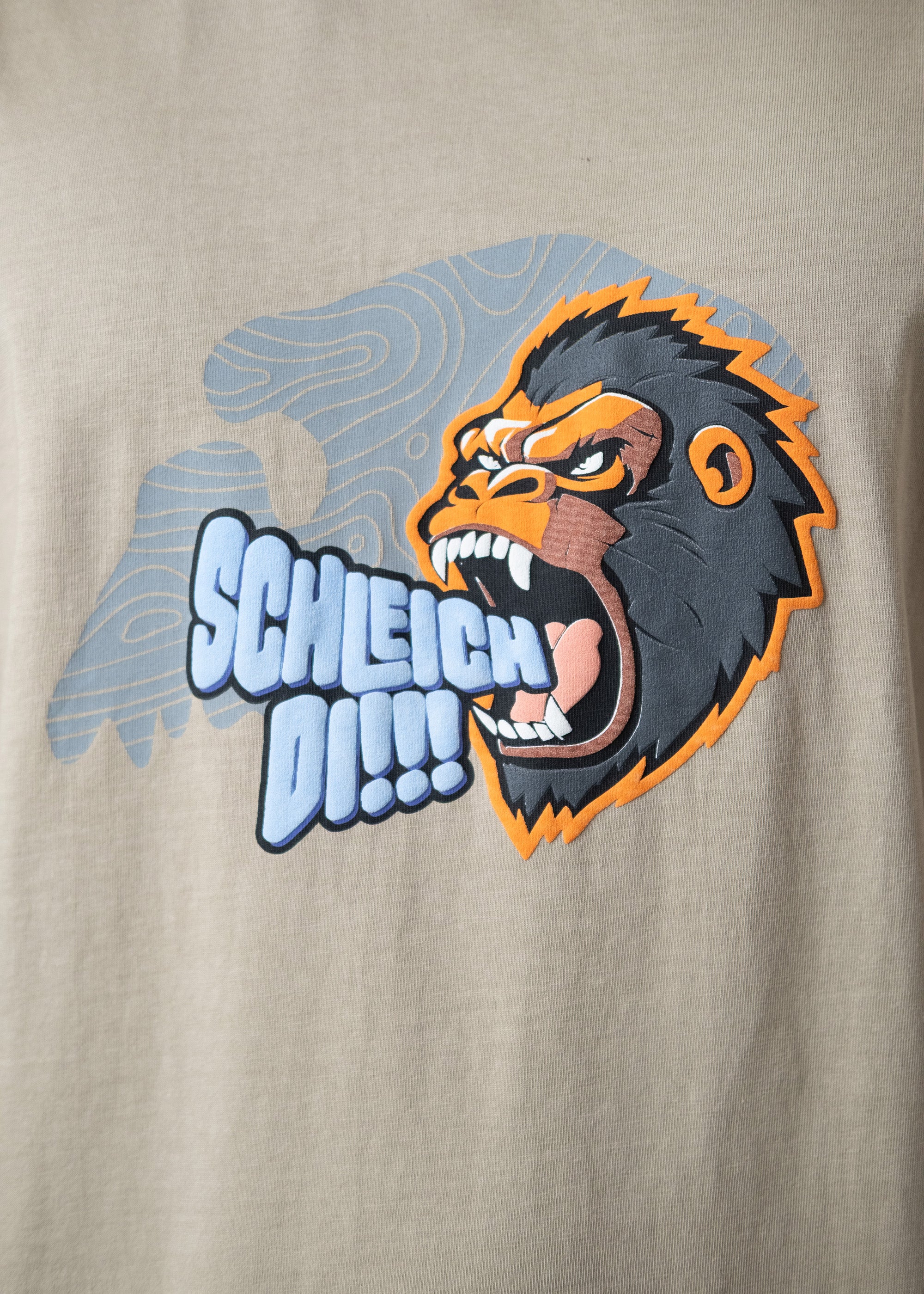 T-Shirt "King Kong" - beige