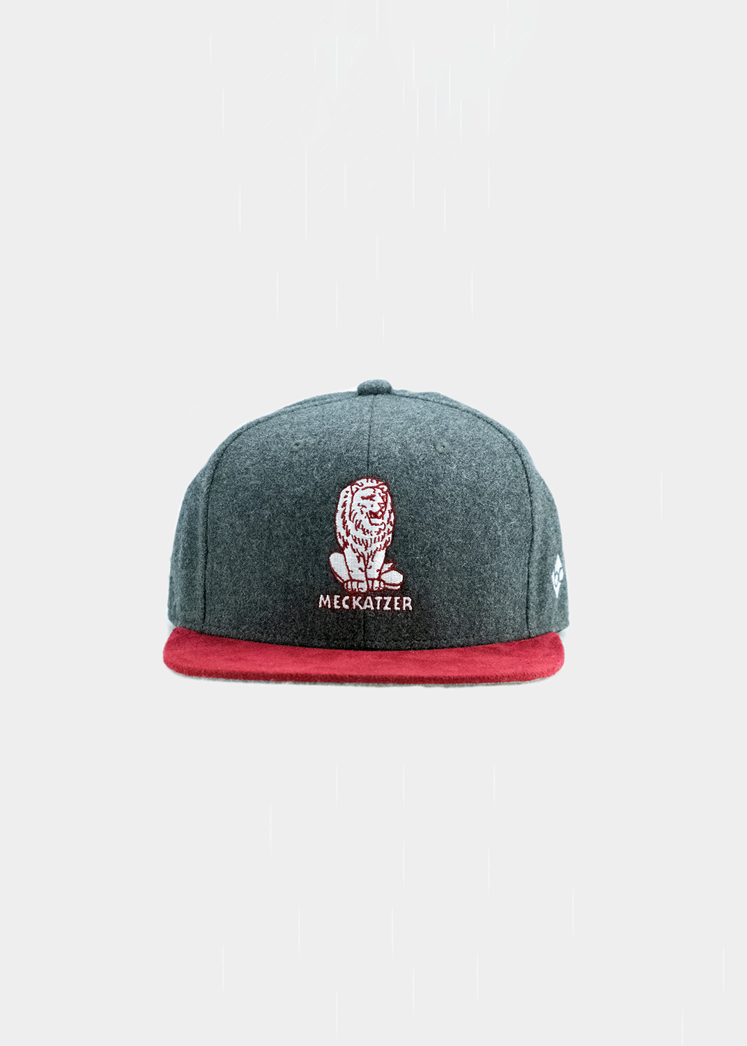 Cap "Meckatzer" - dunkelgrau (Snapback)